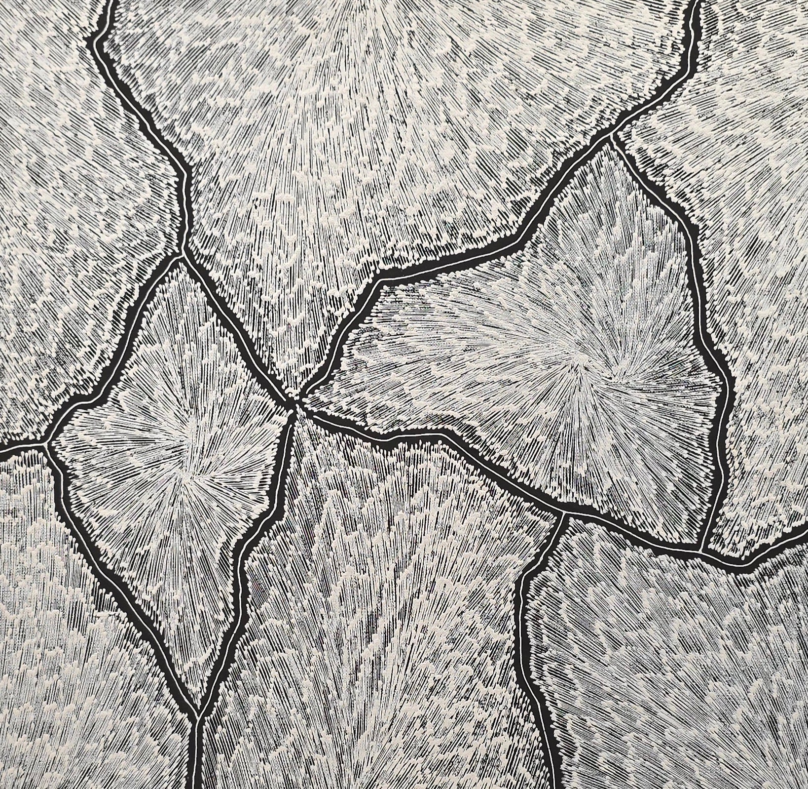 'Lightning' | 50x50cm