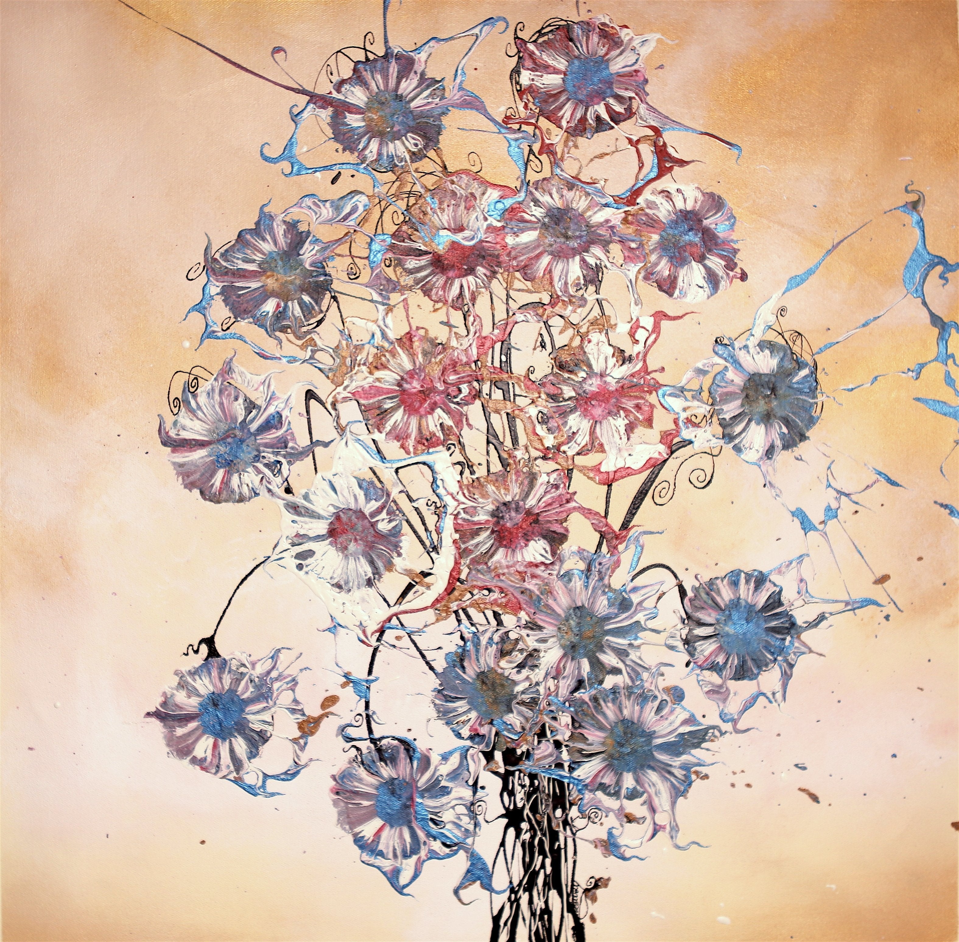 'Wild Fields' | 75x75cm