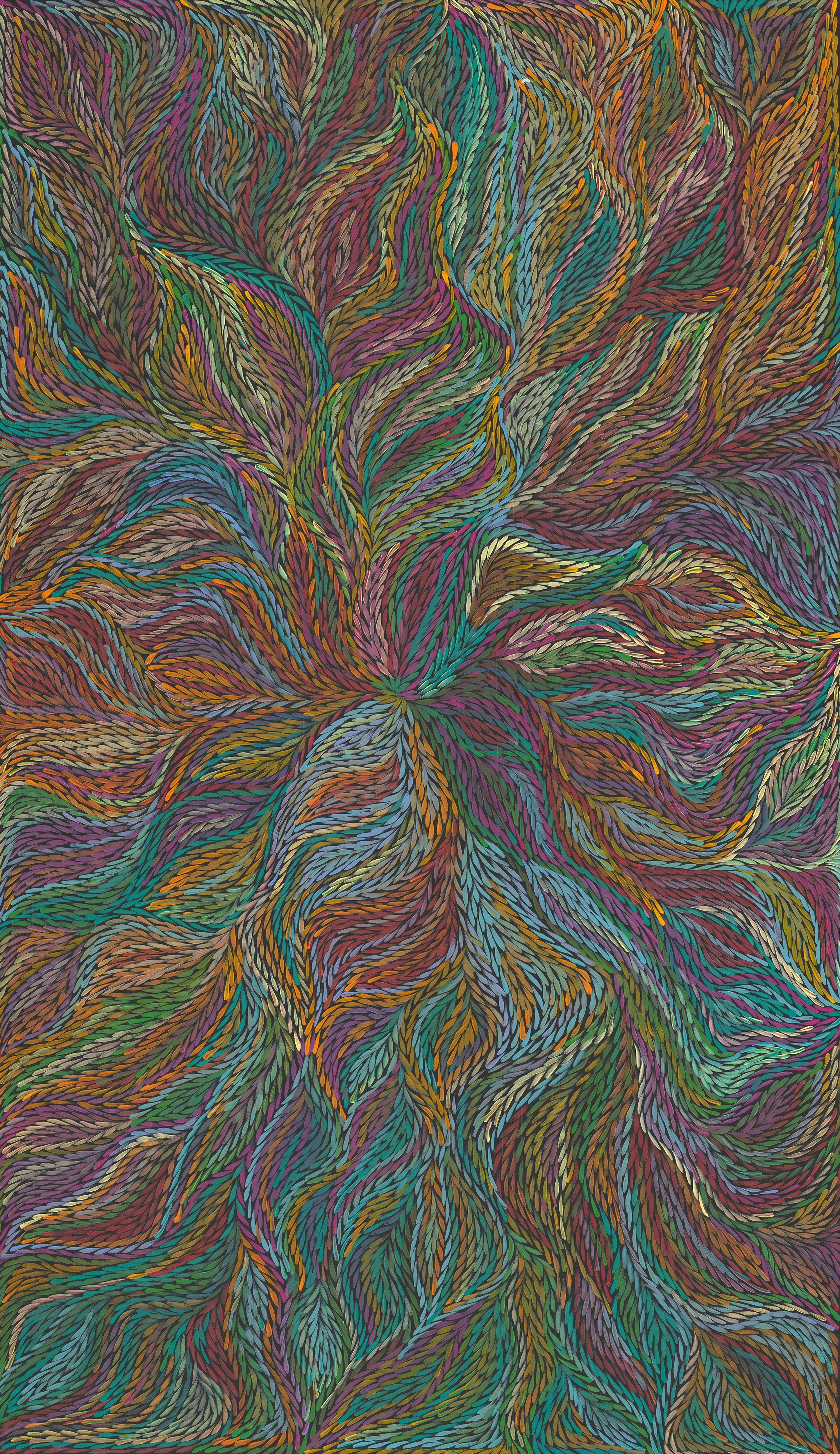 Medicine Leaves | 198x116cm
