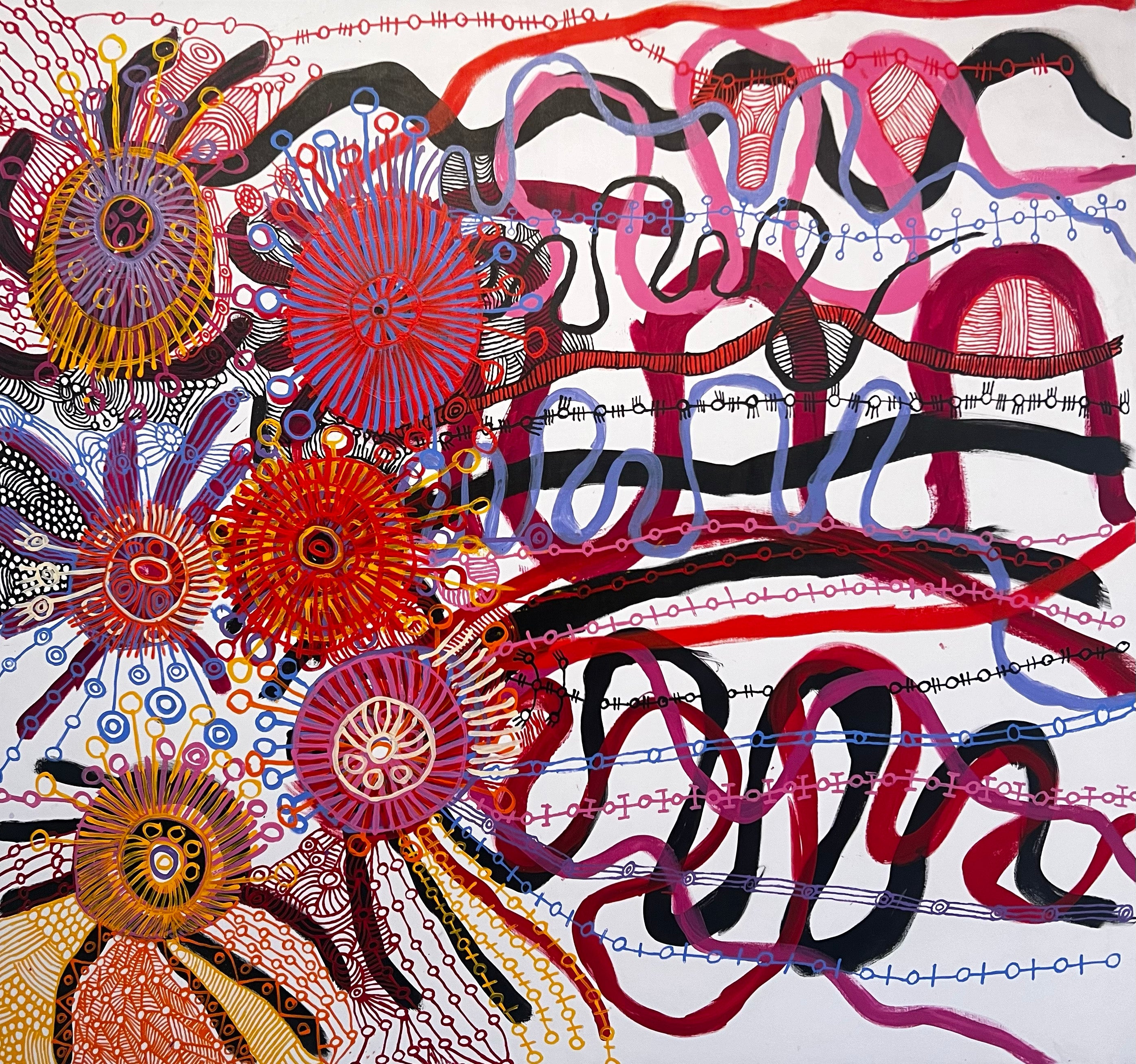 Honey Ant | 196x183cm