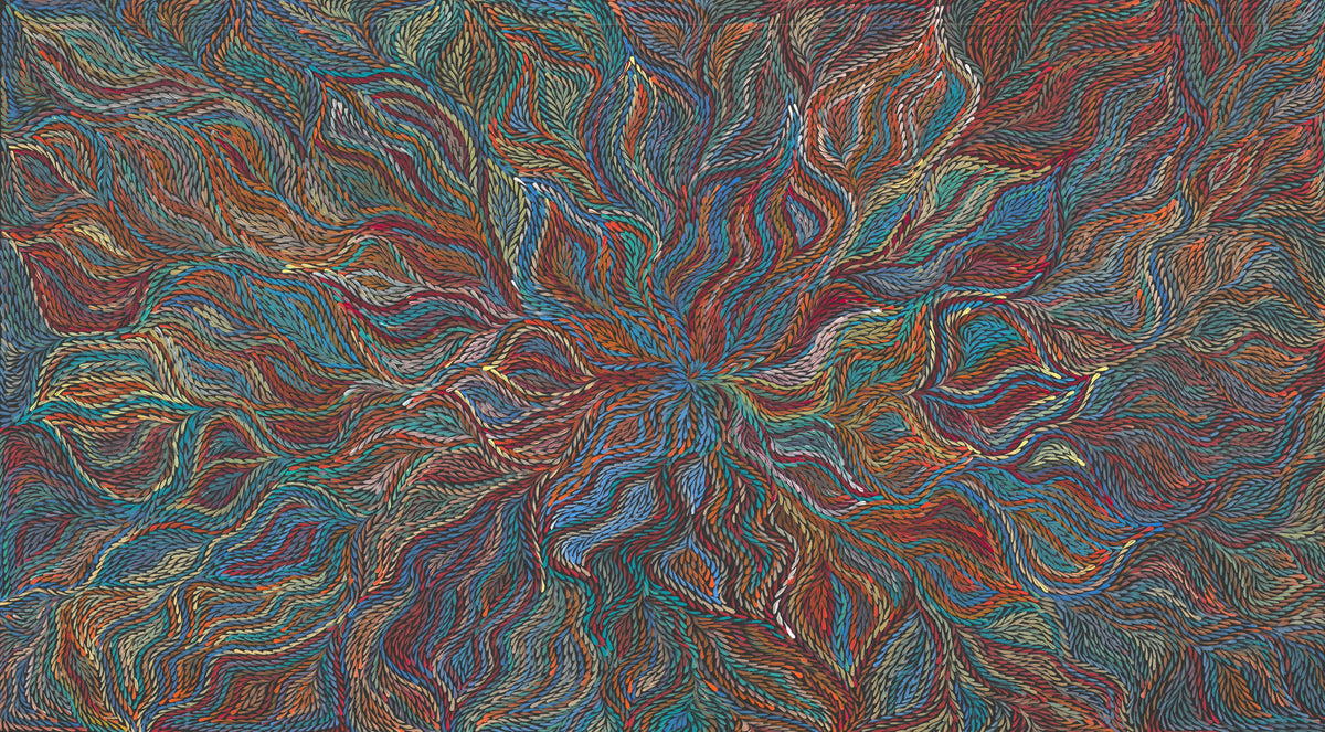 Rosemary Petyarre, Bush Medicine Leaves, 2024