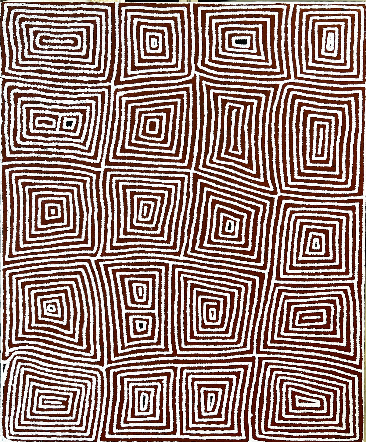 Barney Campbell Tjakamarra, Malliera, 2004