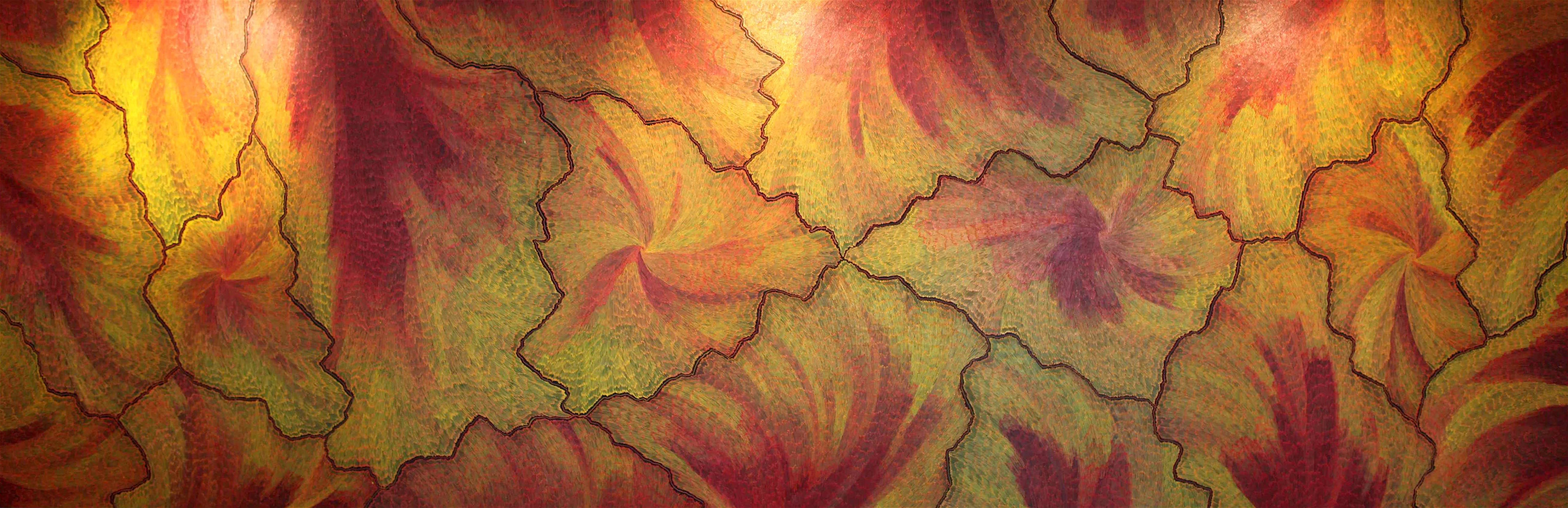 Sarrita King | 'Lightning, 2010' | 200x580cm