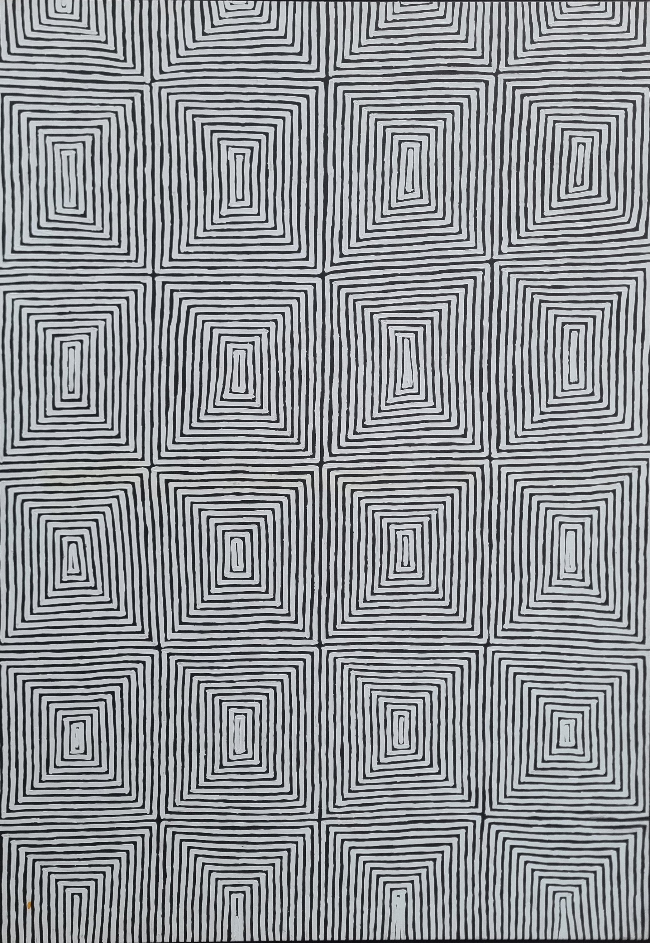 George Hairbrush Tjungurrayi | 'Tingari, 2021' | 101x153cm-thumbmail-1