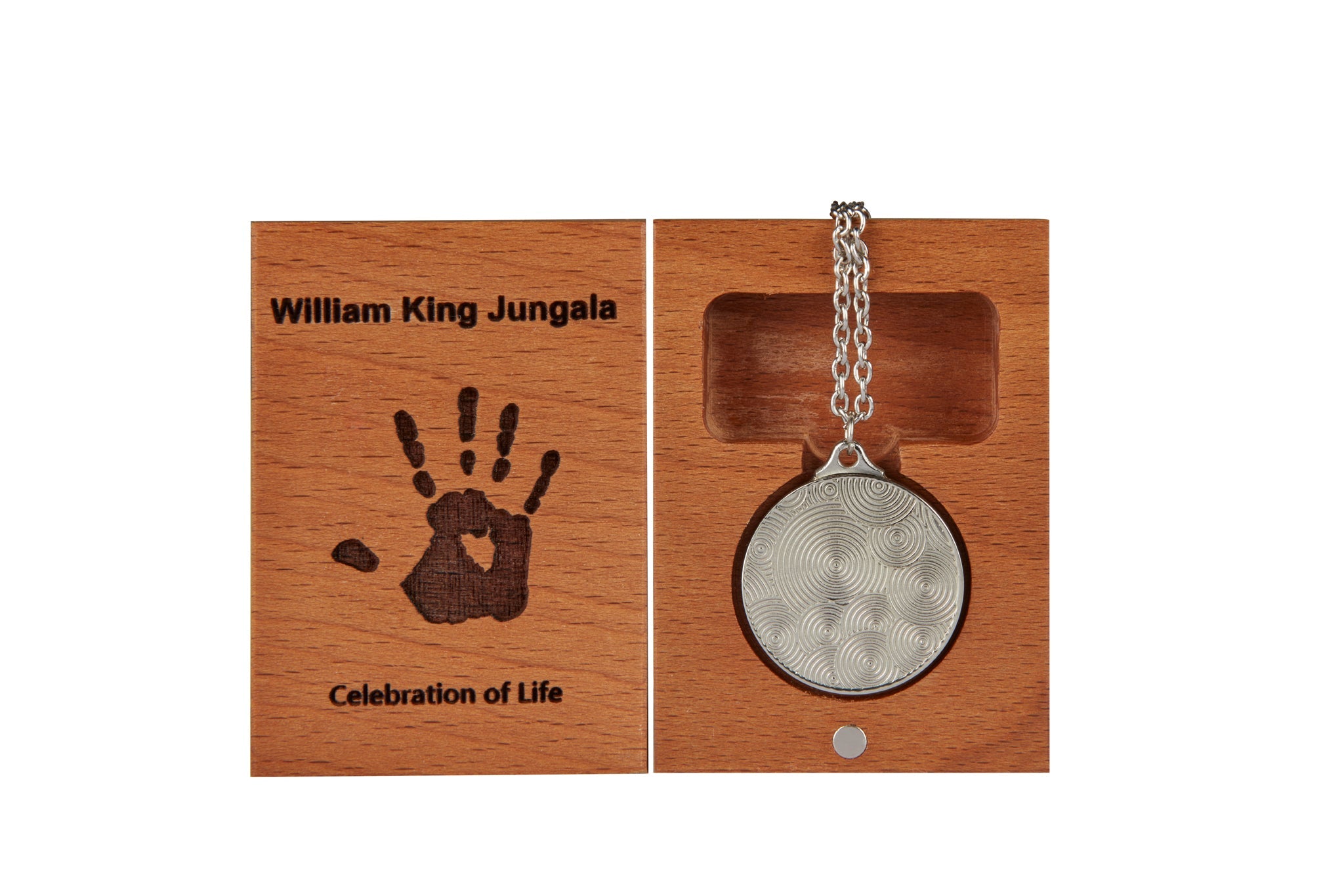 William King Pendant | Celebration of Life | 25mm-thumbmail-1