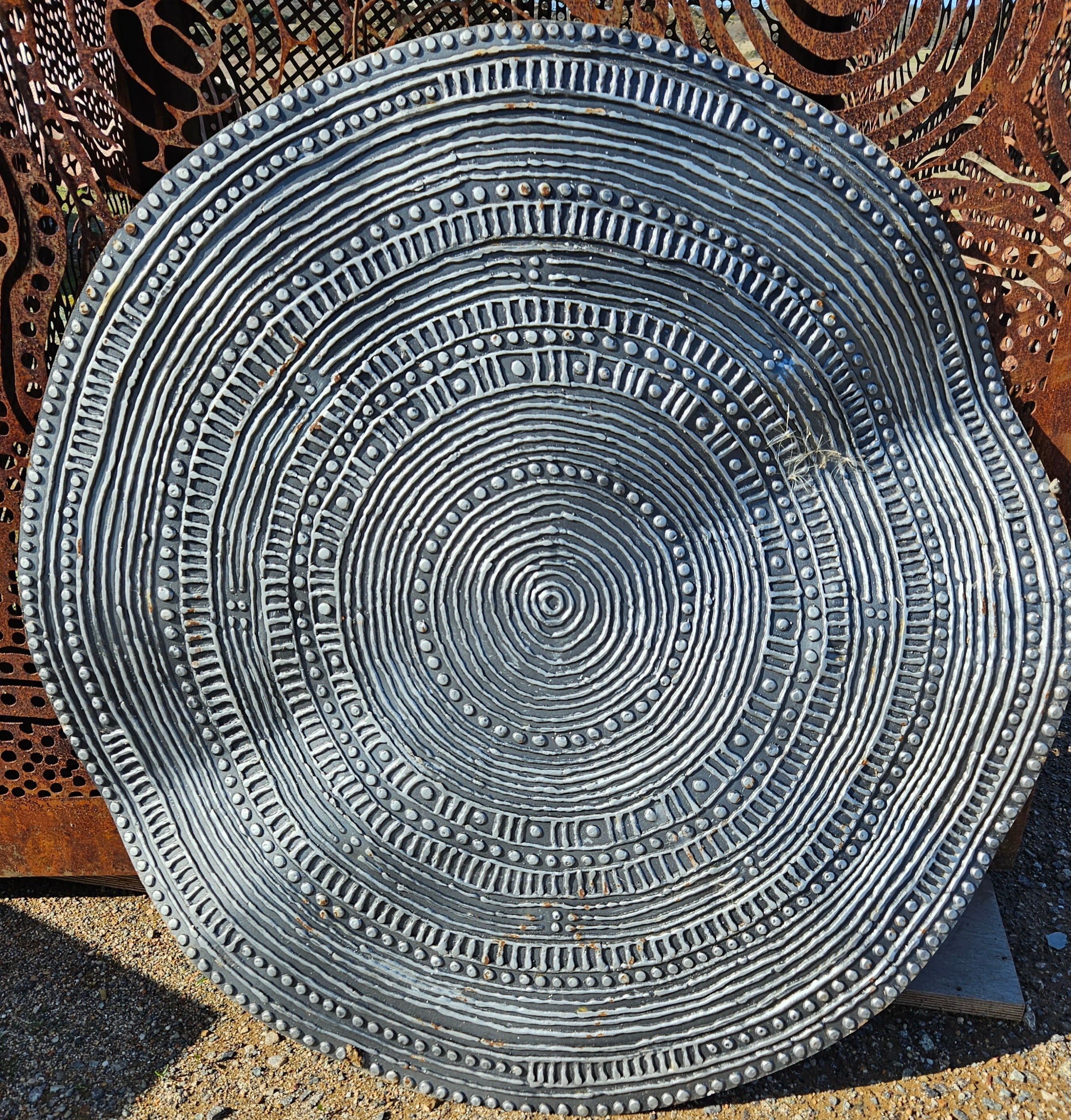 'Language of the Earth I' | 90x90x10cm