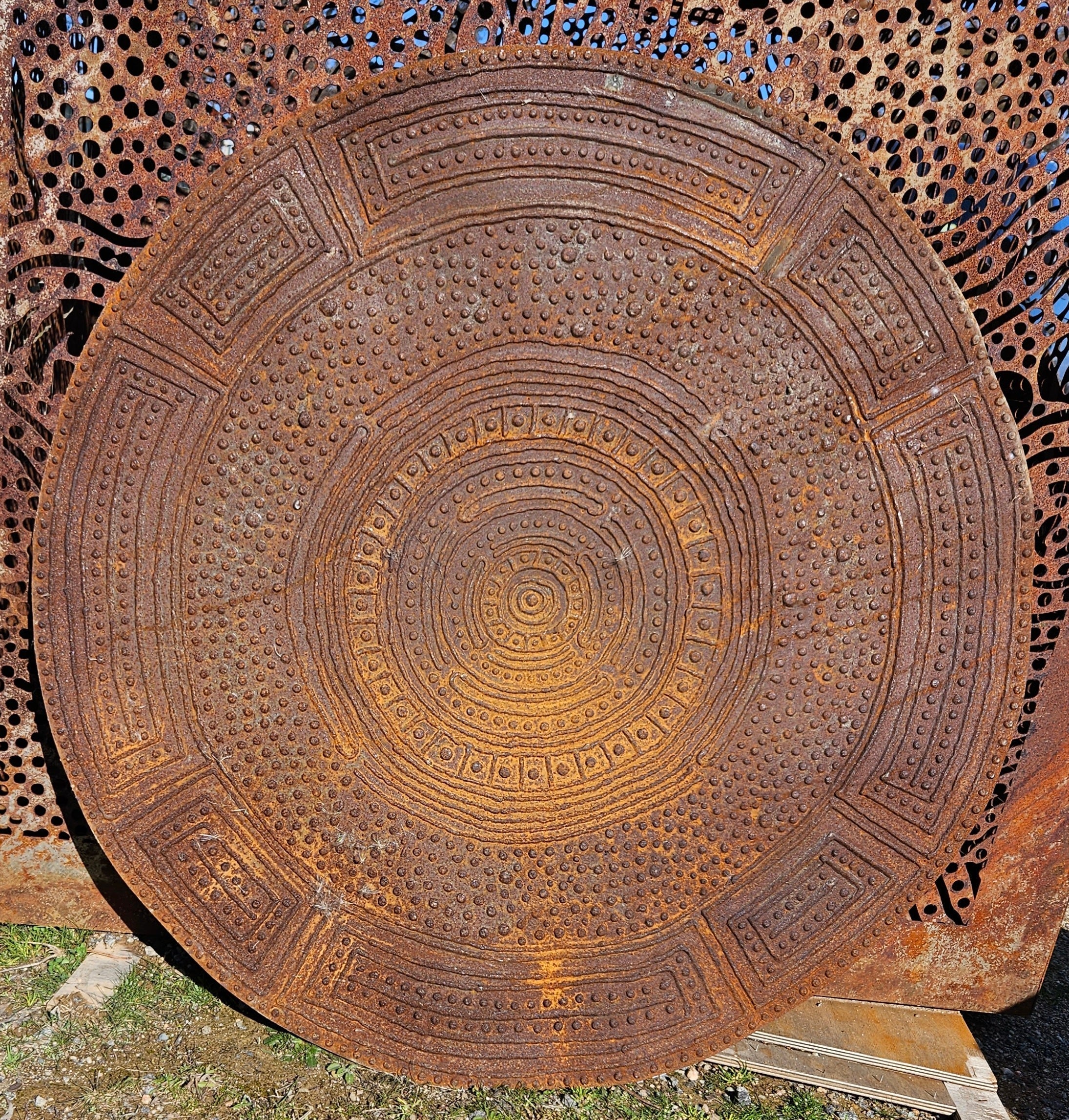 'Language of the Earth I' | 90x90x10cm