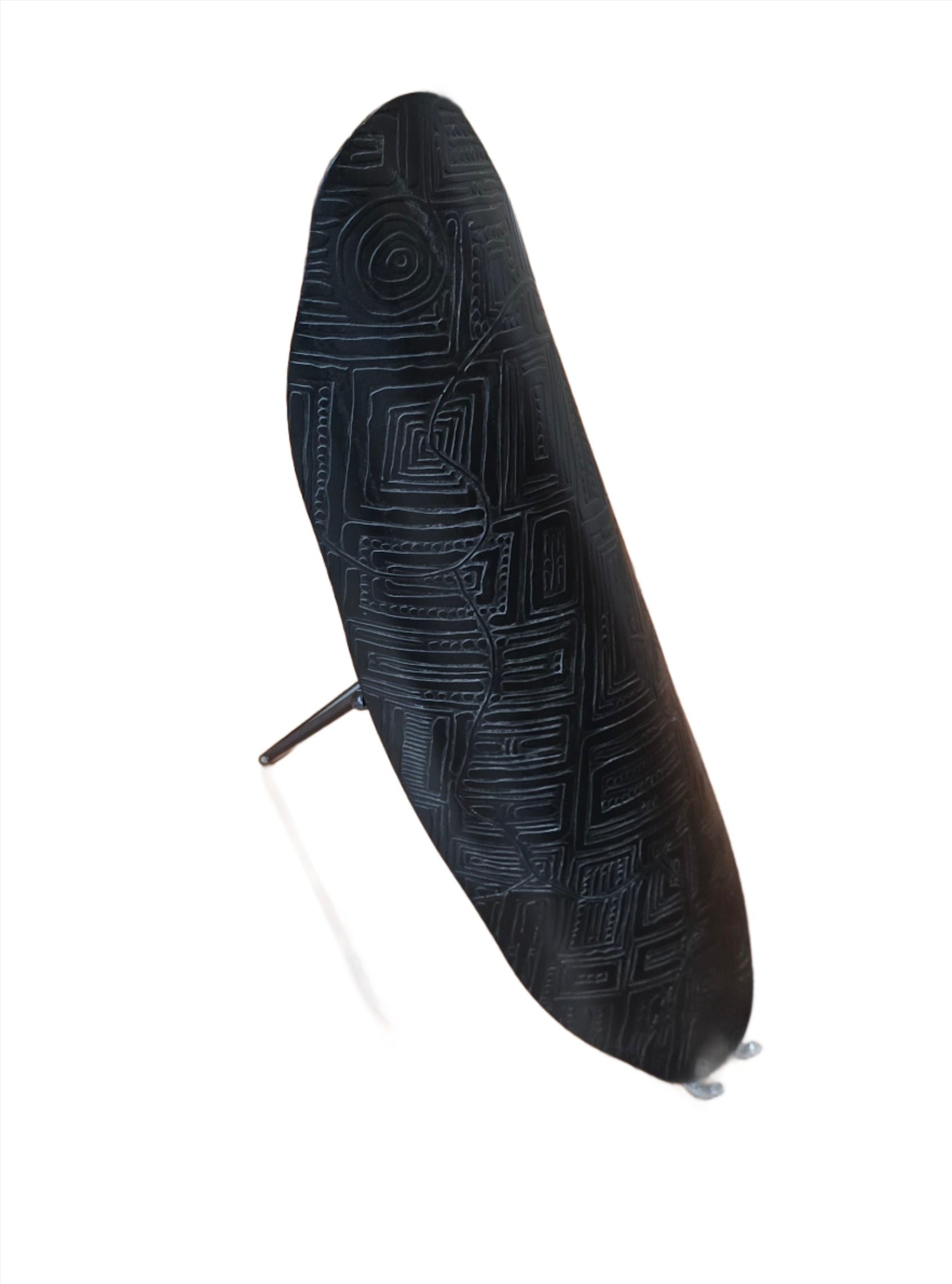 'Language of the Earth' Coolamon | 60x17x7cm-thumbmail-2