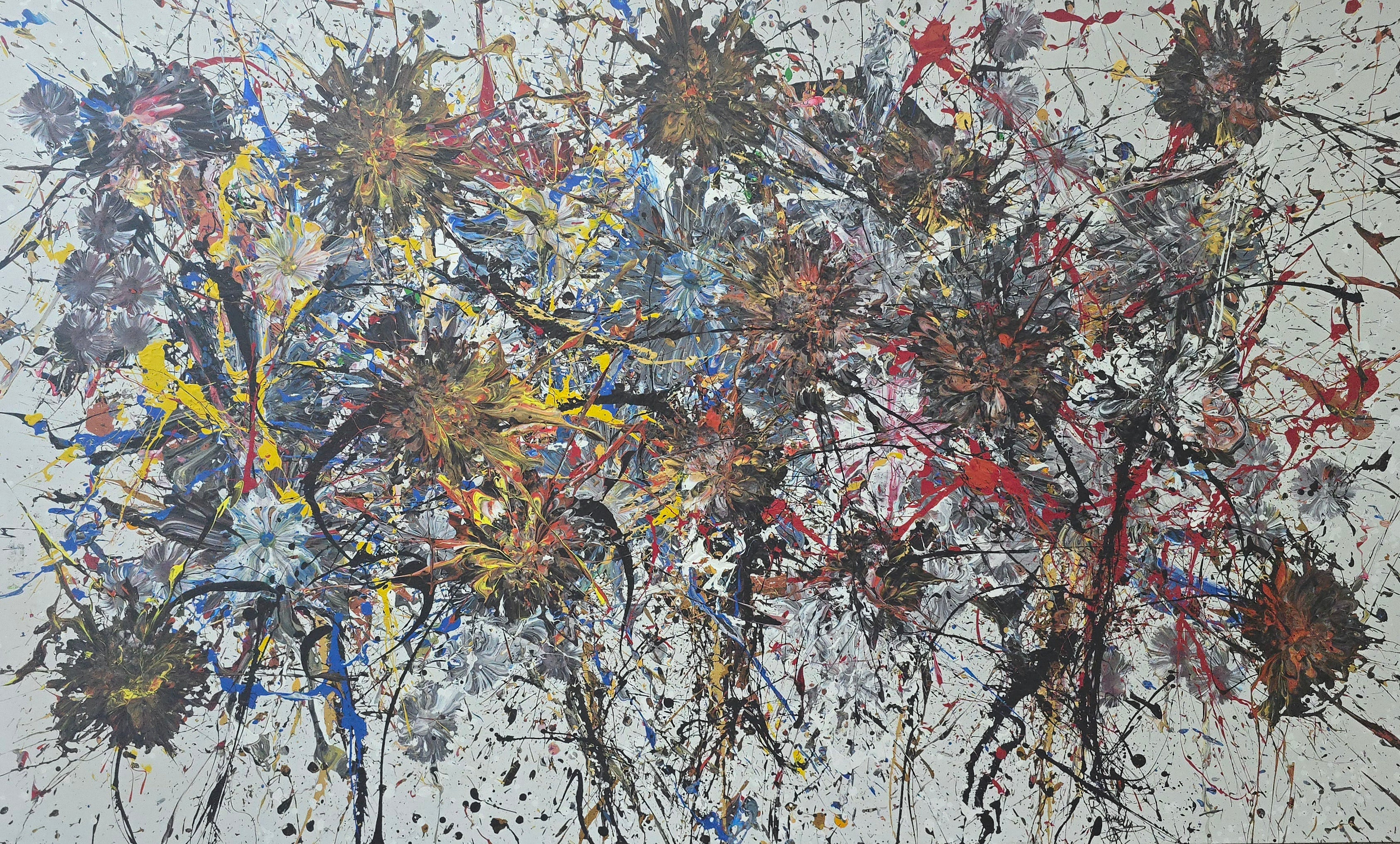 Rowdy Warren | 'Wildflowers, 2024' | 180x300cm