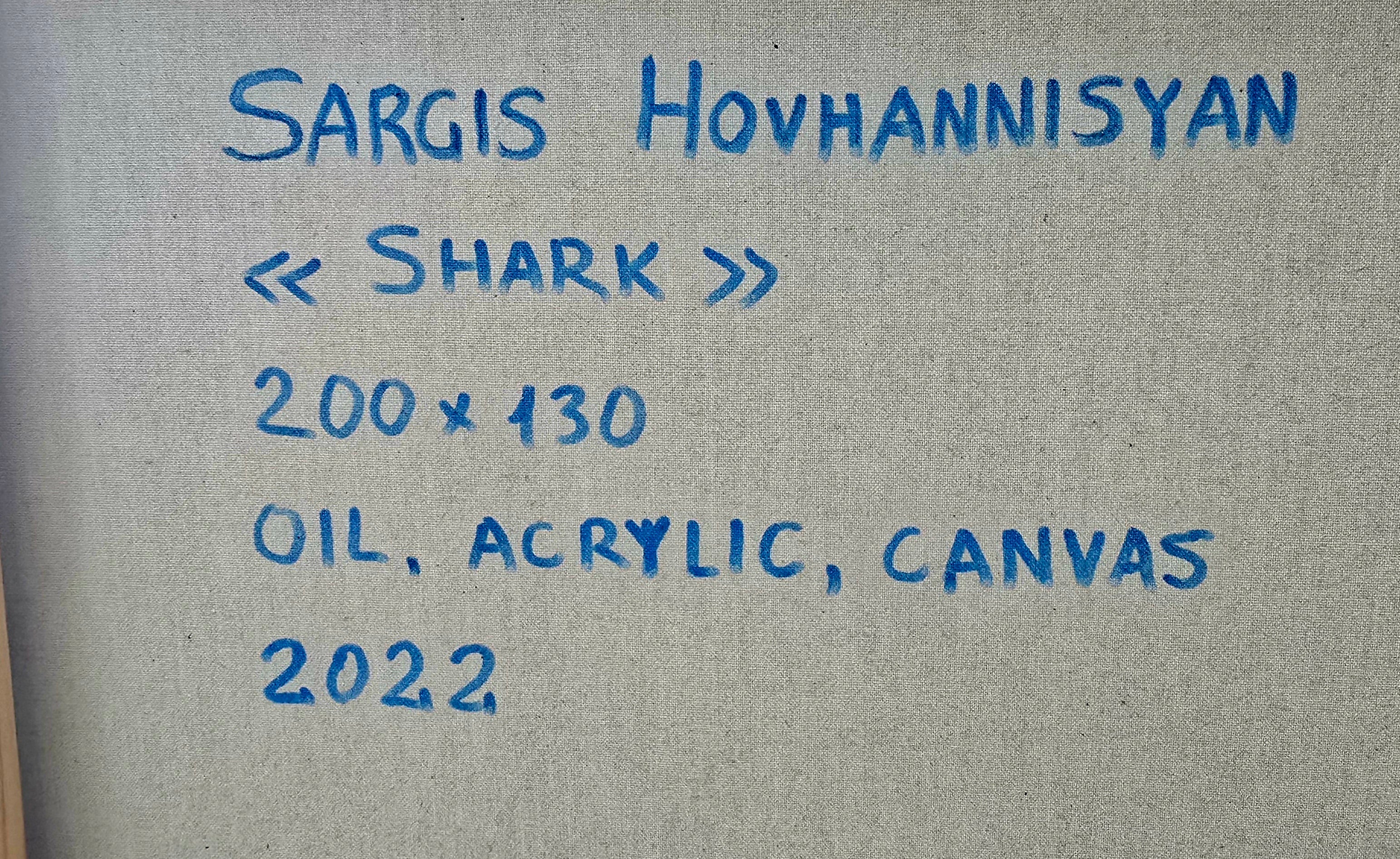 Sargis Hovhannisyan | 'Shark, 2022' | 130x200cm-thumbmail-3
