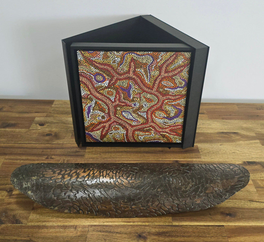 Tarisse King | 'Kulumarra, 2024' | 30x30cm