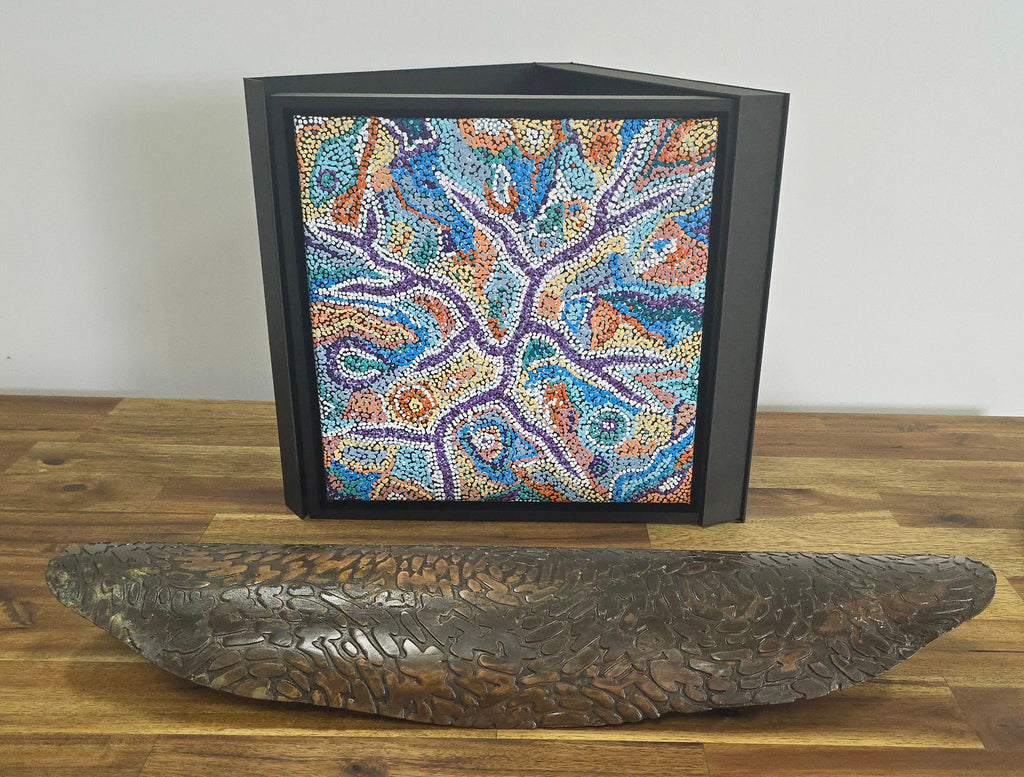 Tarisse King | 'Kulumarra, 2024' | 30x30cm