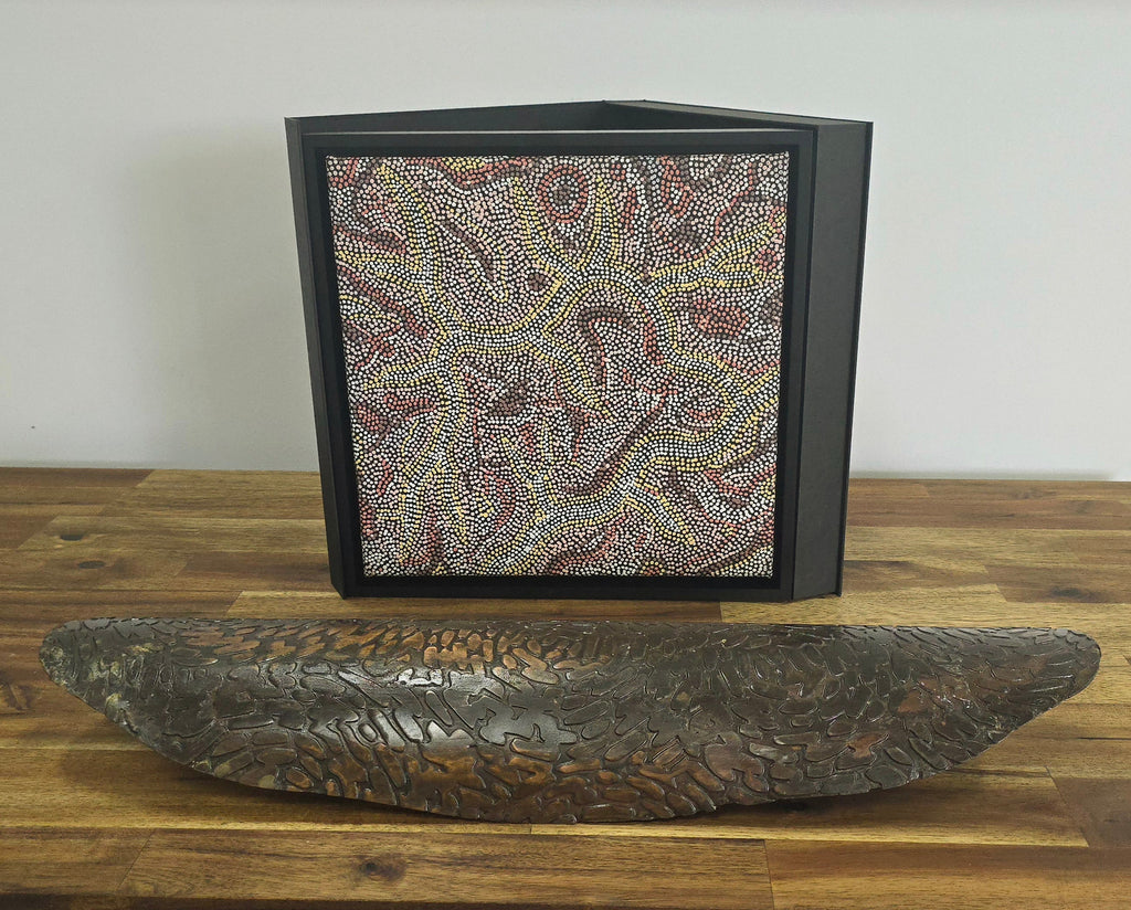 Tarisse King | 'Kulumarra, 2024' | 30x30cm