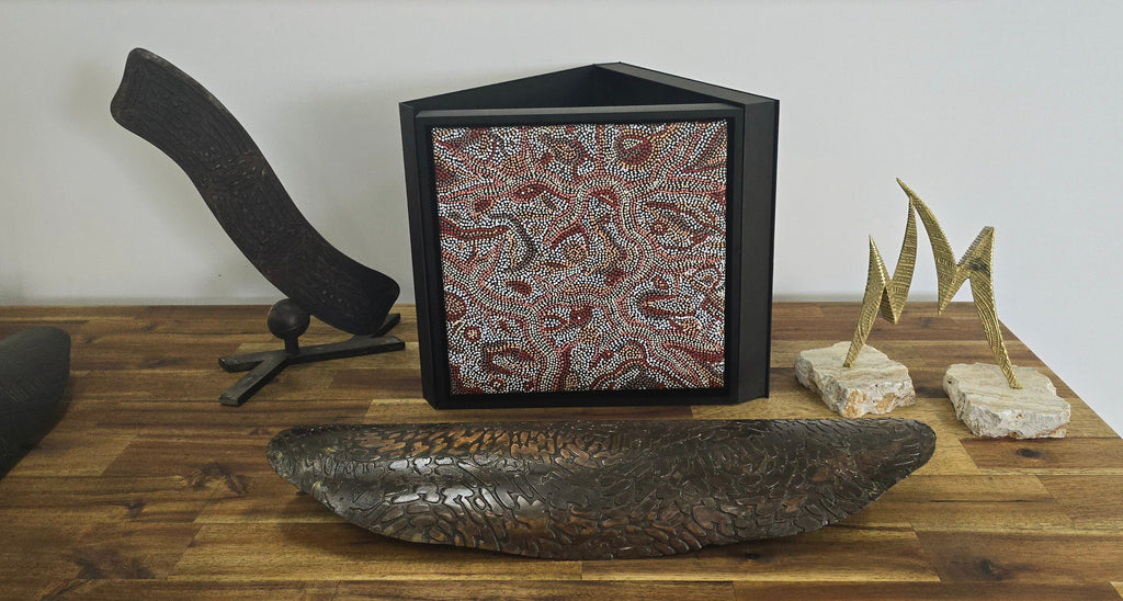 Tarisse King | 'Kulumarra, 2024' | 30x30cm