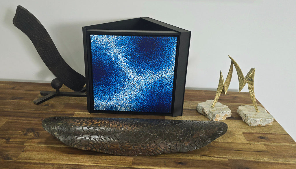 "Ngawa-Water' | 30x30cm