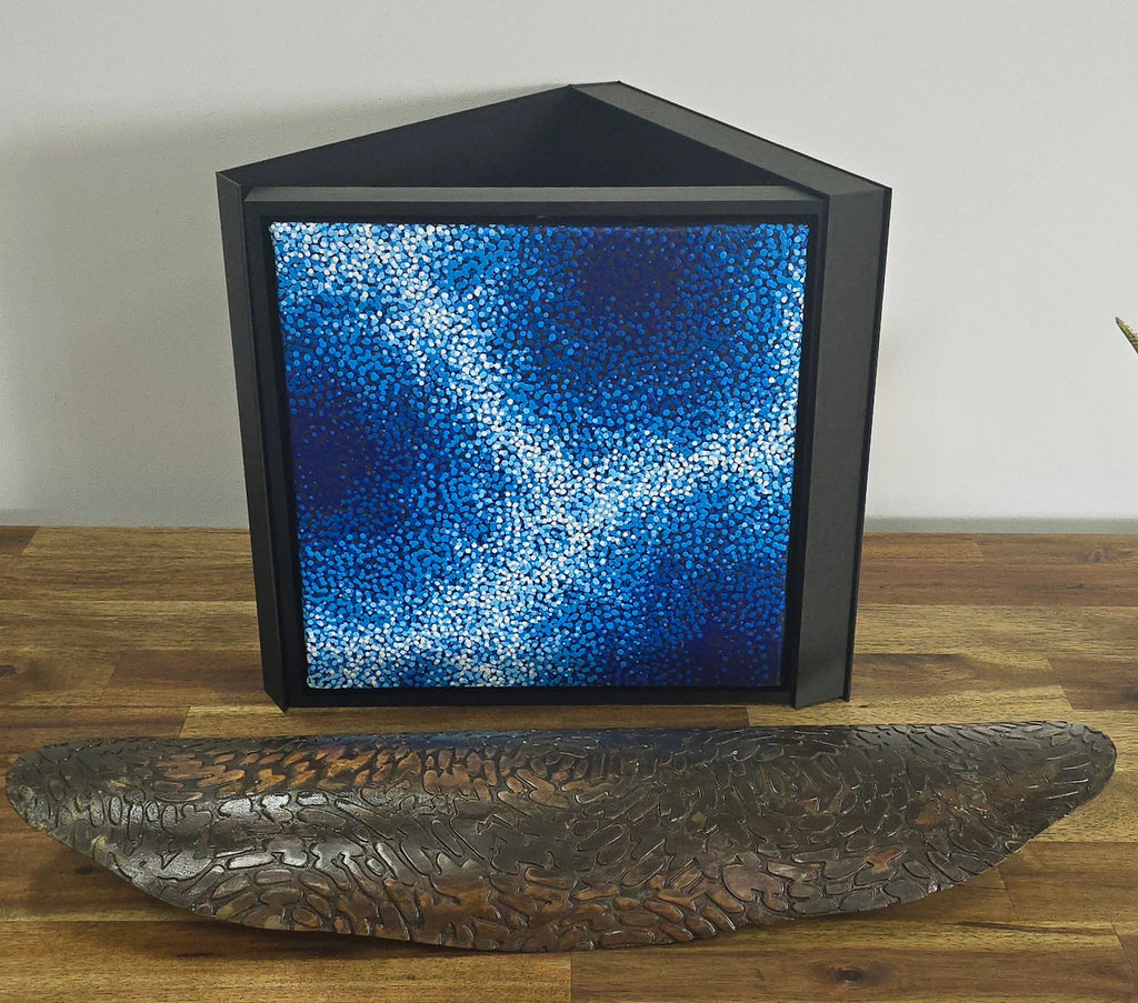 "Ngawa-Water' | 30x30cm