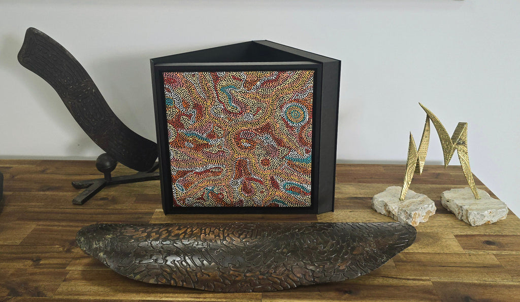 Tarisse King | 'Kulumarra, 2024' | 30x30cm