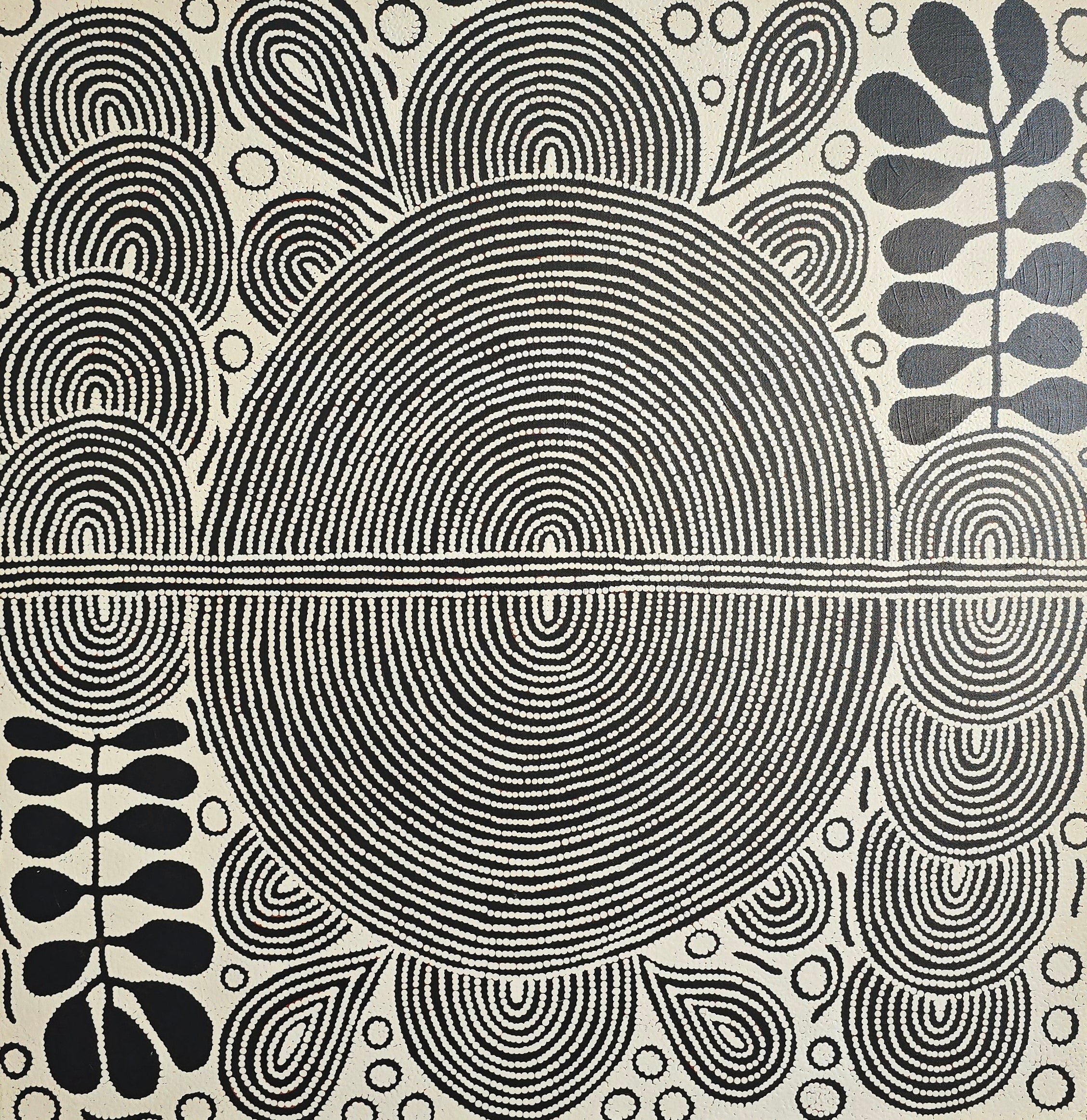 Debra Mcdonald | 'Homelands, 2024'  | 120x120cm