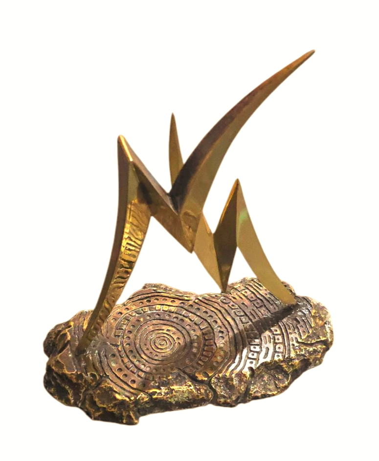 'Fire & Lightning' | 28x28x12cm