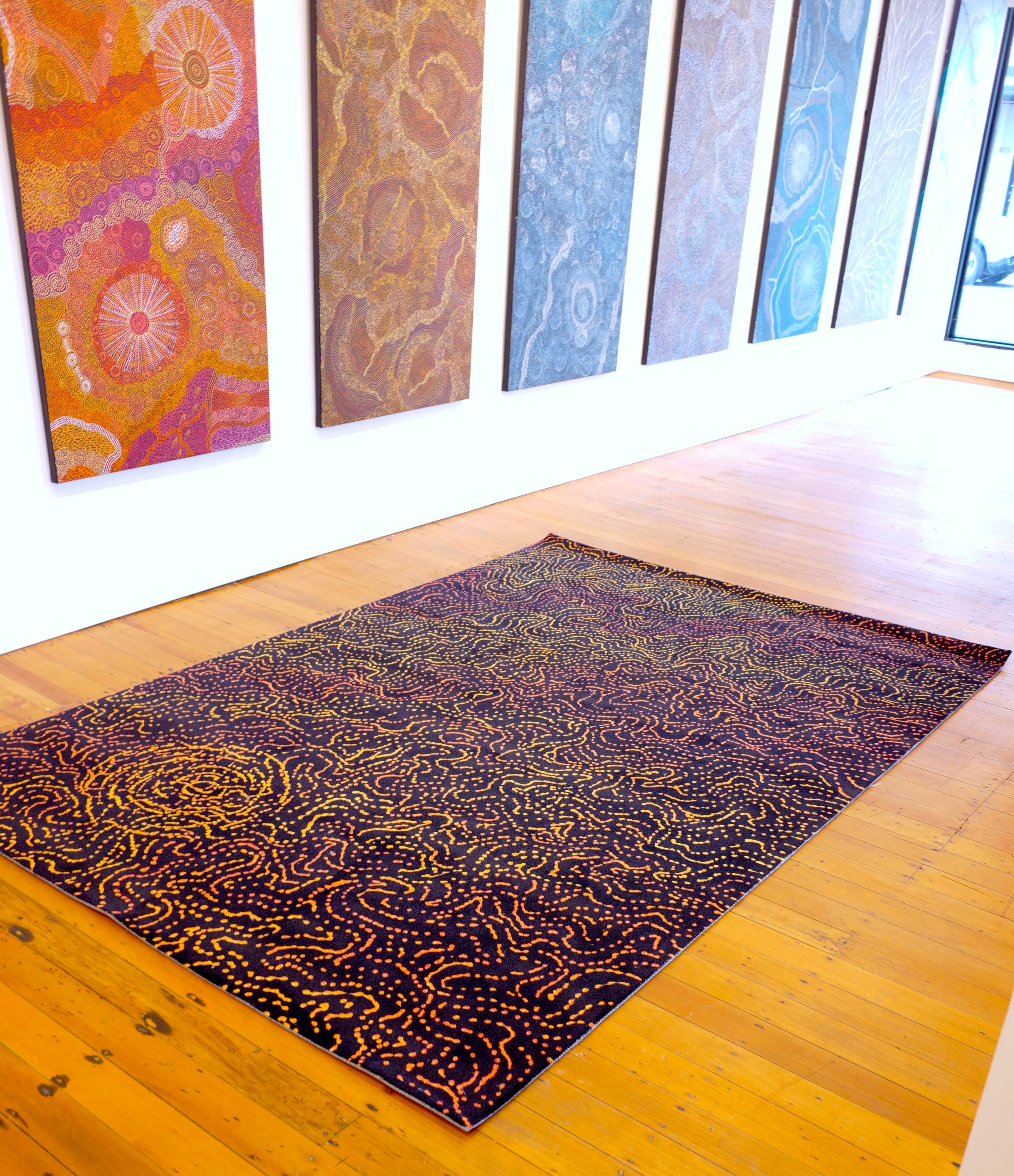 Rug | Printed | 'Movement of the Earth'-thumbmail-1