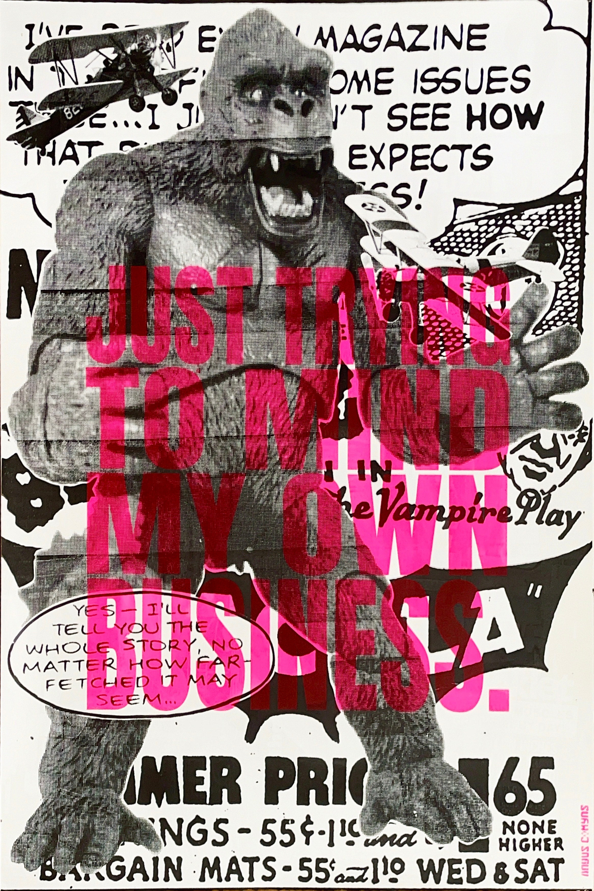 Angus Comyns | 'Kong, 2025' | 123x90cm