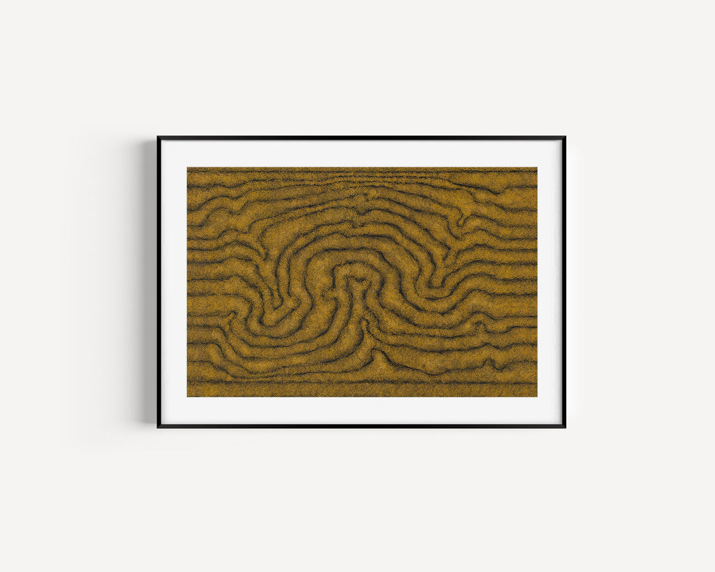 William King Jungala | 'Movement of the Earth' | 2005 | Fine Art Print