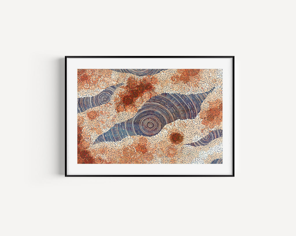 Sarrita & Tarisse King |'My Country's Story, 2024'  | Fine Art Print