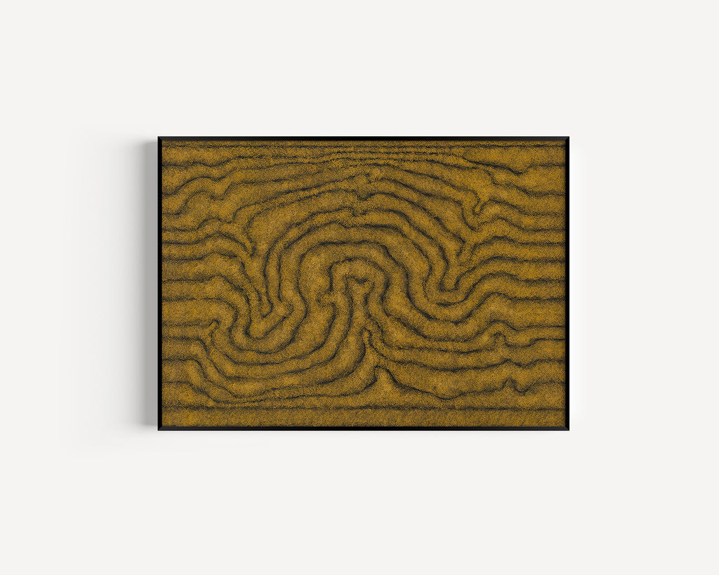 William King Jungala | 'Movement of the Earth' | 2005 | Fine Art Print