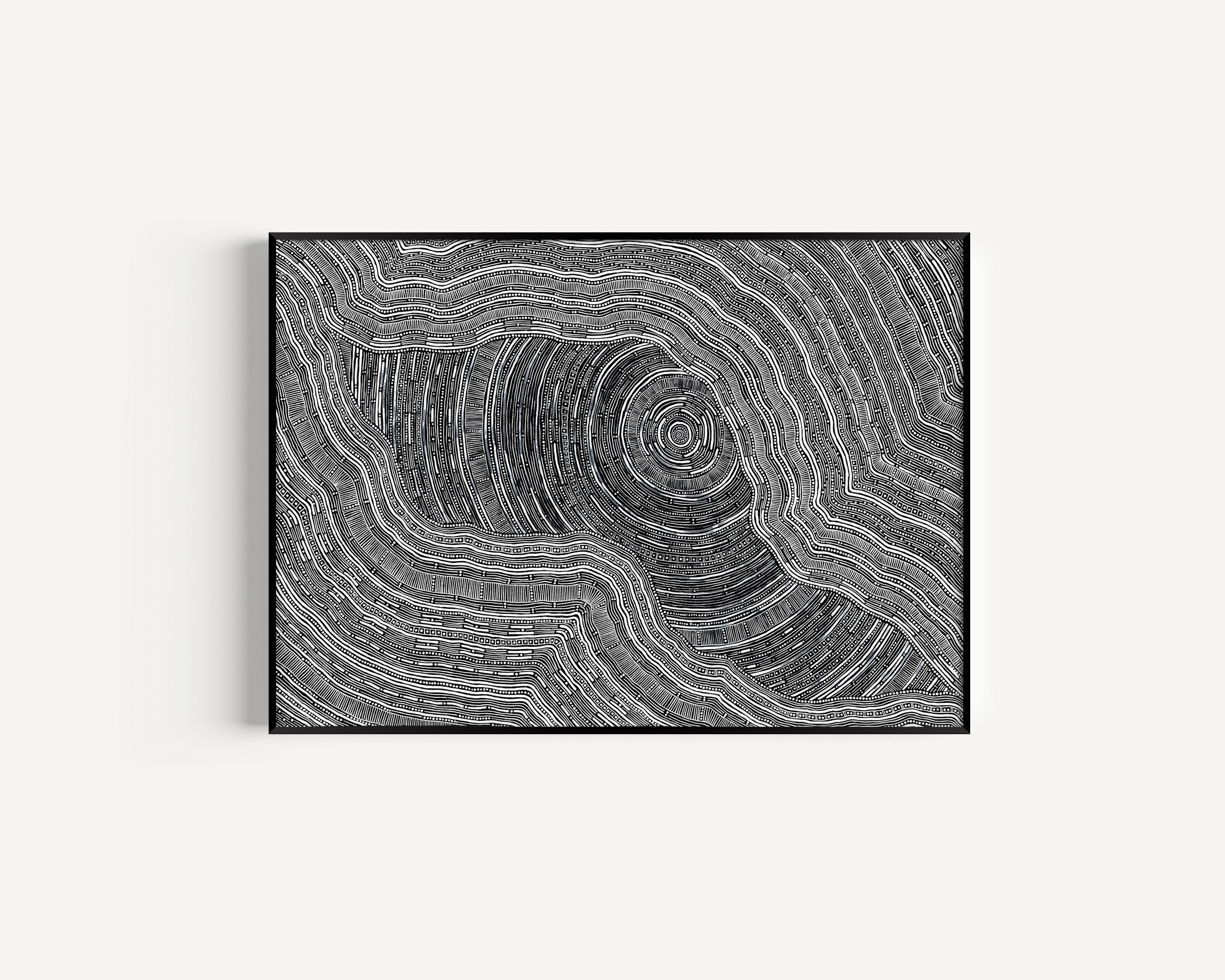 Sarrita King | 'Language Of The Earth, 2024' | Canvas Print-thumbmail-3