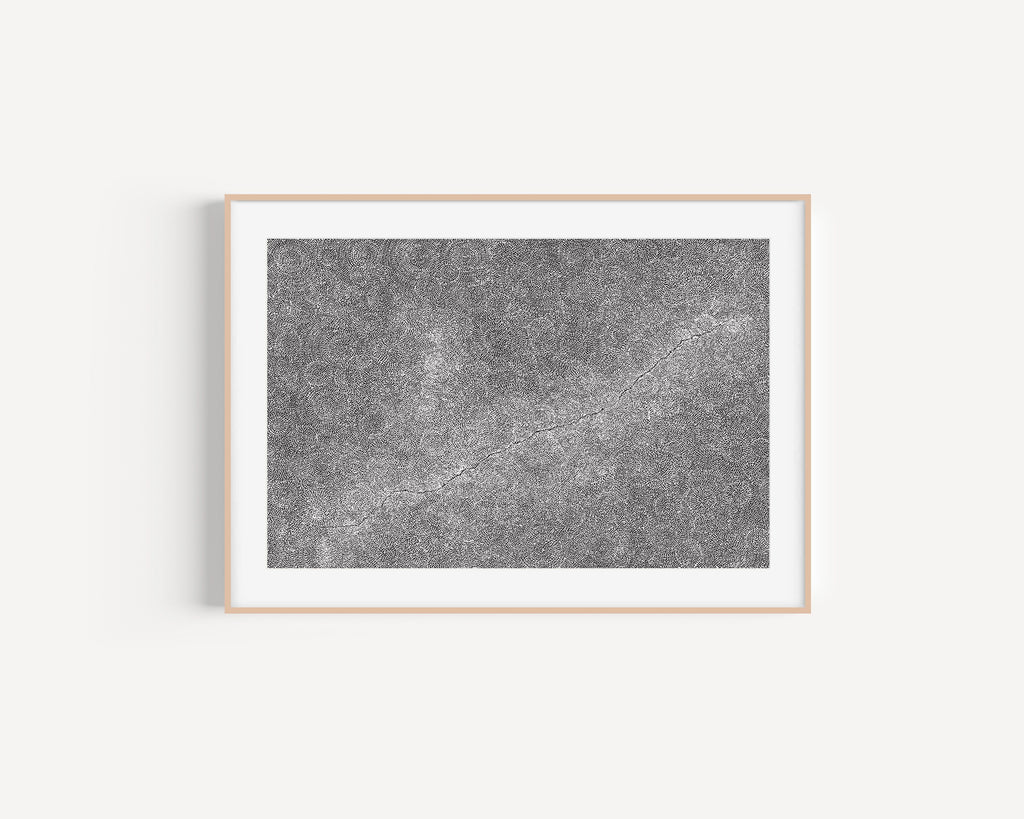 William King Jungala | 'Earth Cycles, 2007' | Fine Art Print