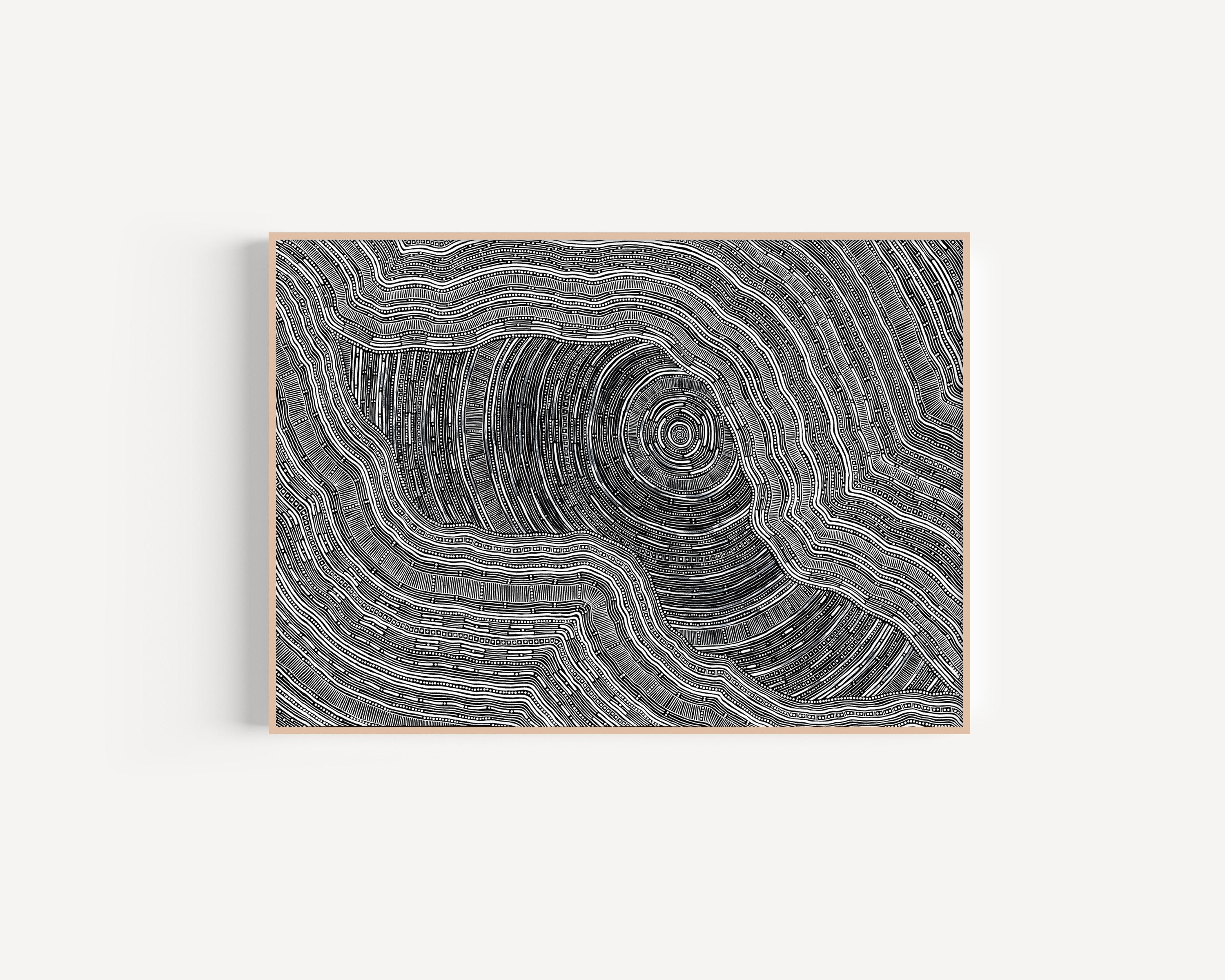 Sarrita King | 'Language Of The Earth, 2024' | Canvas Print-thumbmail-5