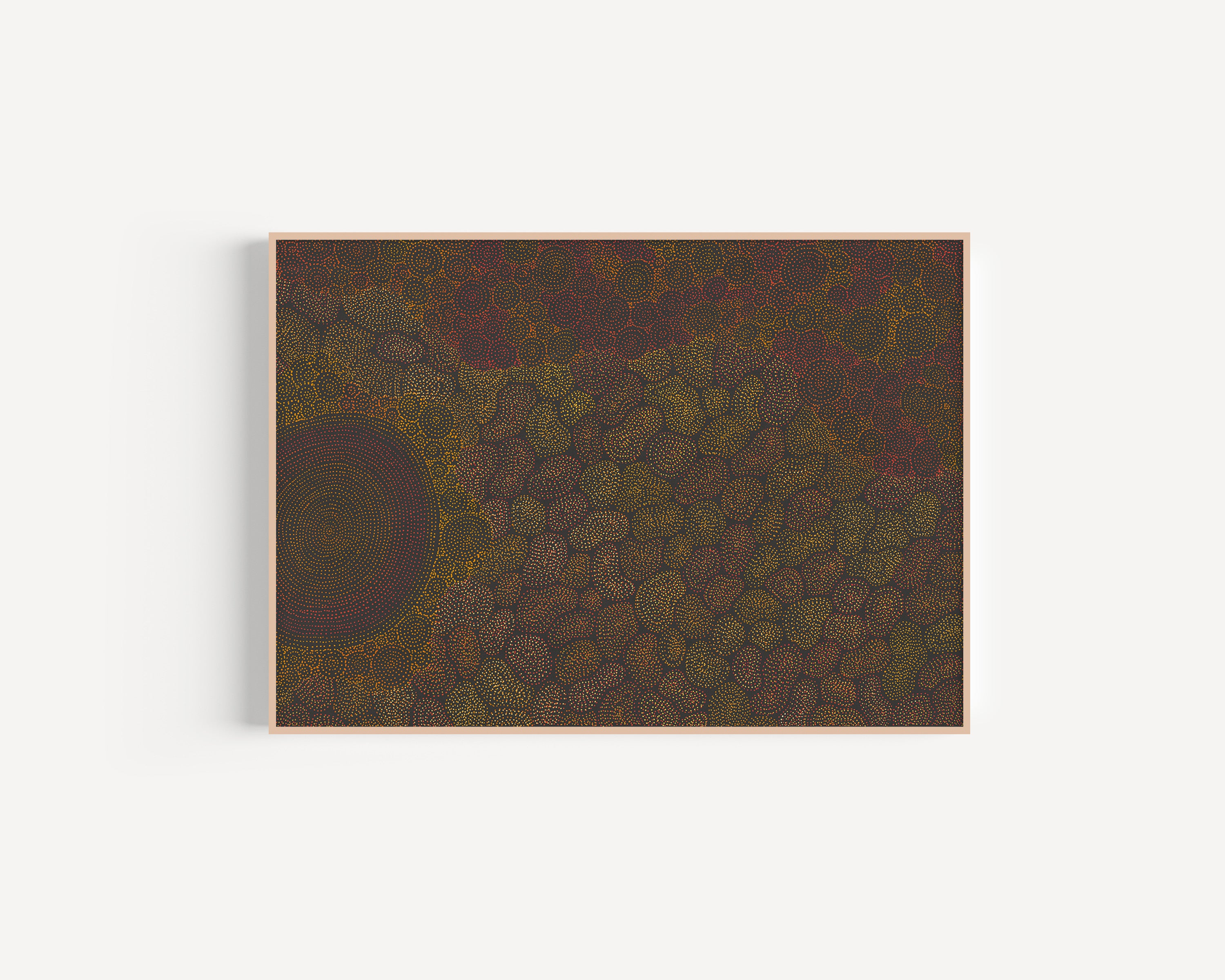 Sarrita King | 'Waterhole - Dry Season, 2023' | Fine Art Print