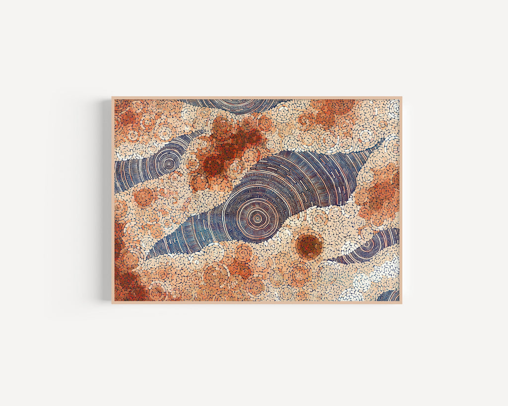 Sarrita & Tarisse King |'My Country's Story, 2024'  | Fine Art Print