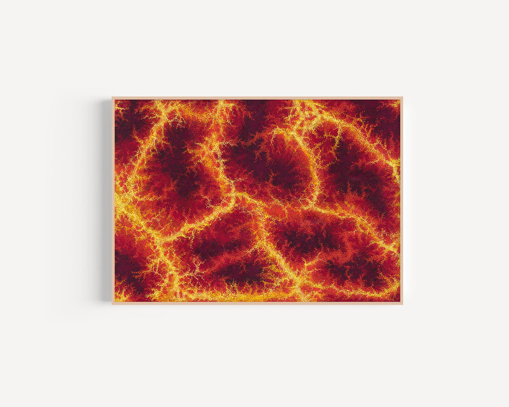 William King Jungala | 'Fire' | 2007 | Fine Art Print