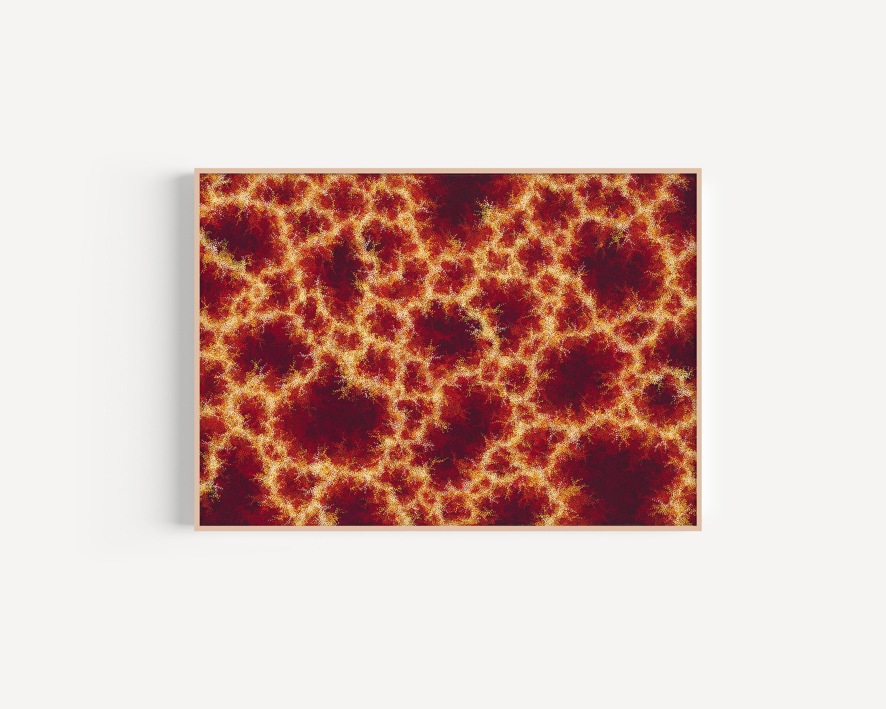 William King Jungala | 'Fire' | 2005 | Fine Art Print