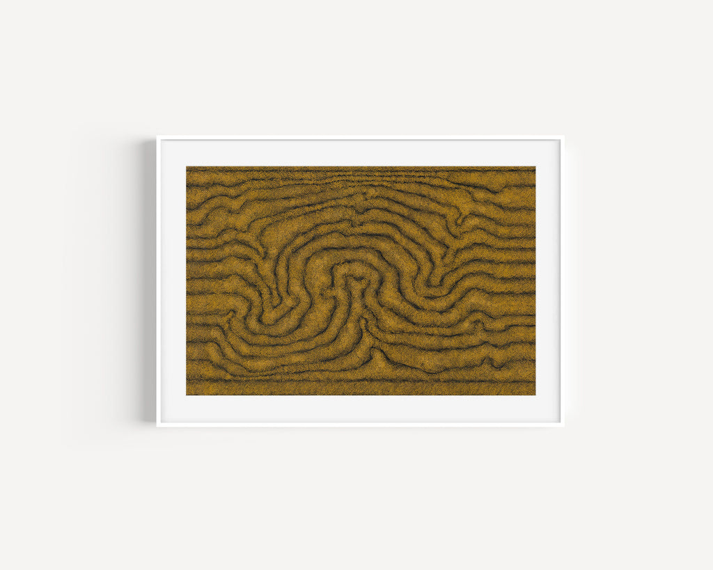 William King Jungala | 'Movement of the Earth' | 2005 | Fine Art Print