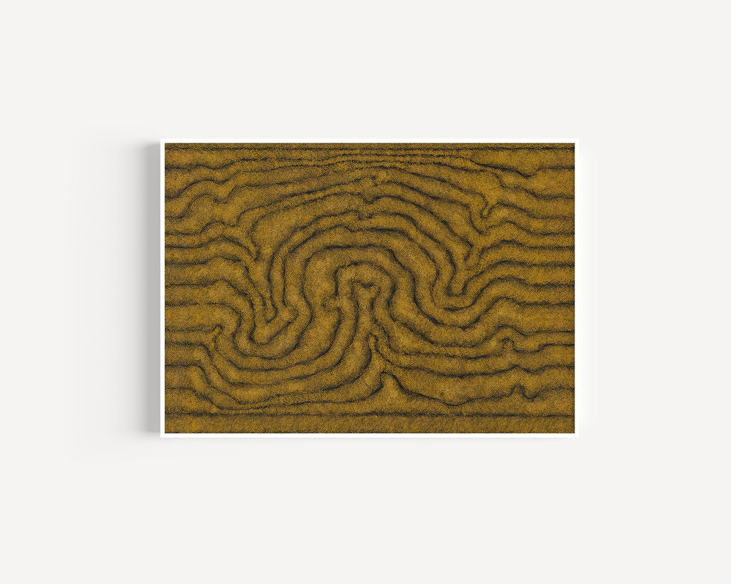 William King Jungala | 'Movement of the Earth' | 2005 | Fine Art Print