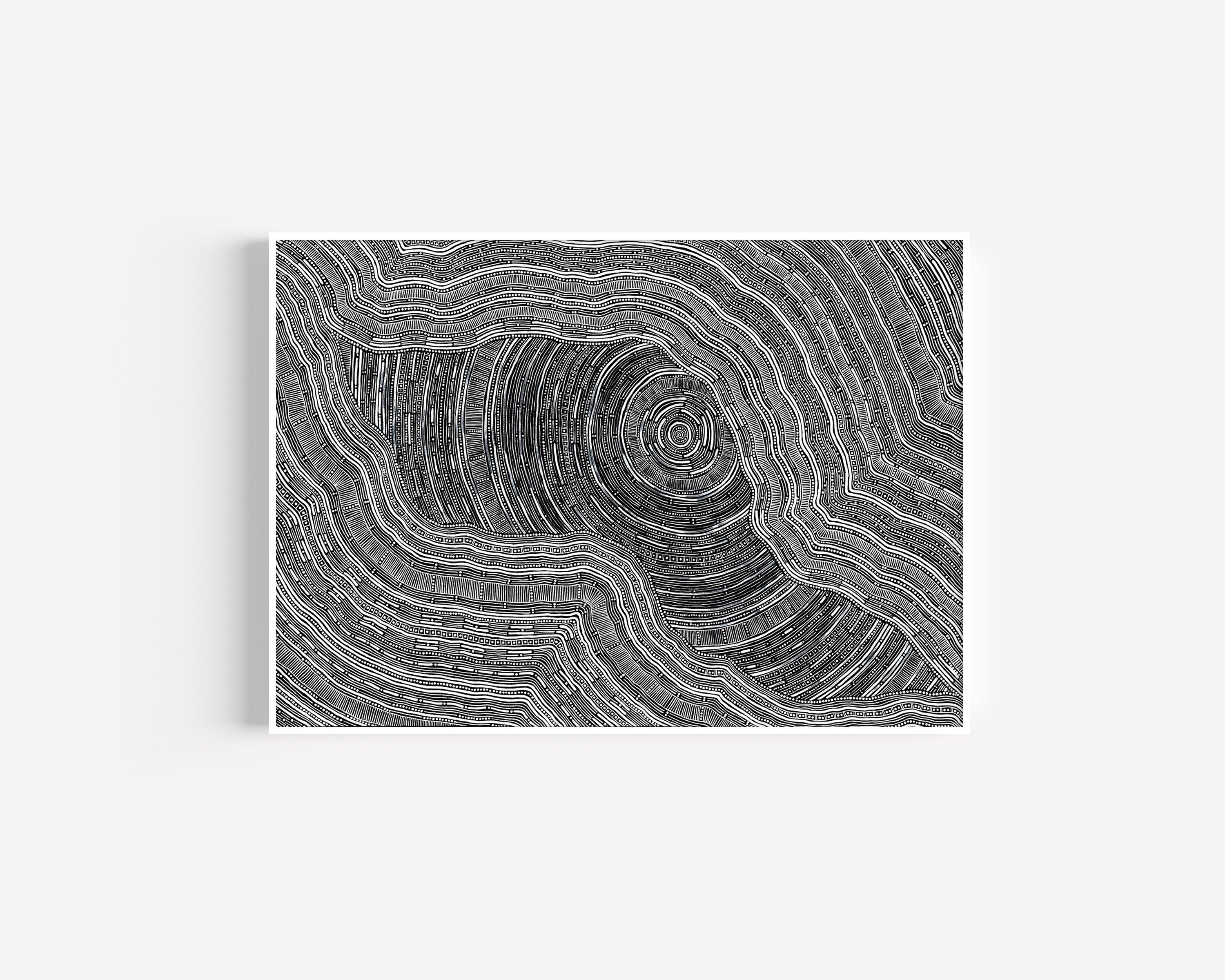 Sarrita King | 'Language Of The Earth, 2024' | Canvas Print-thumbmail-4