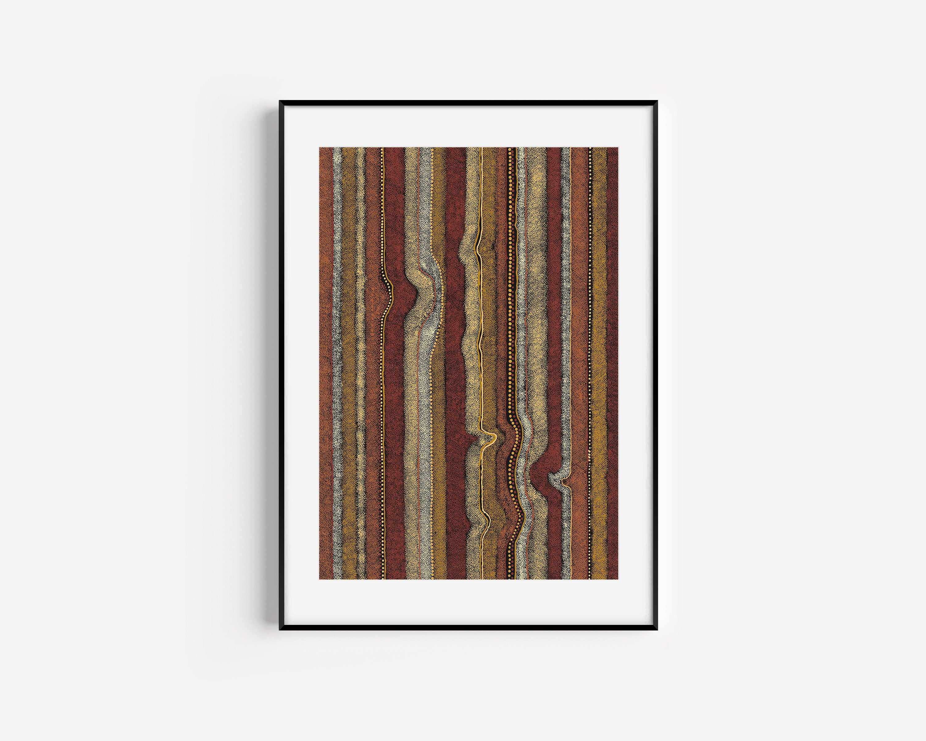 William King Jungala | 'Movement of the Earth' | 2005 | Fine Art Print-thumbmail-2