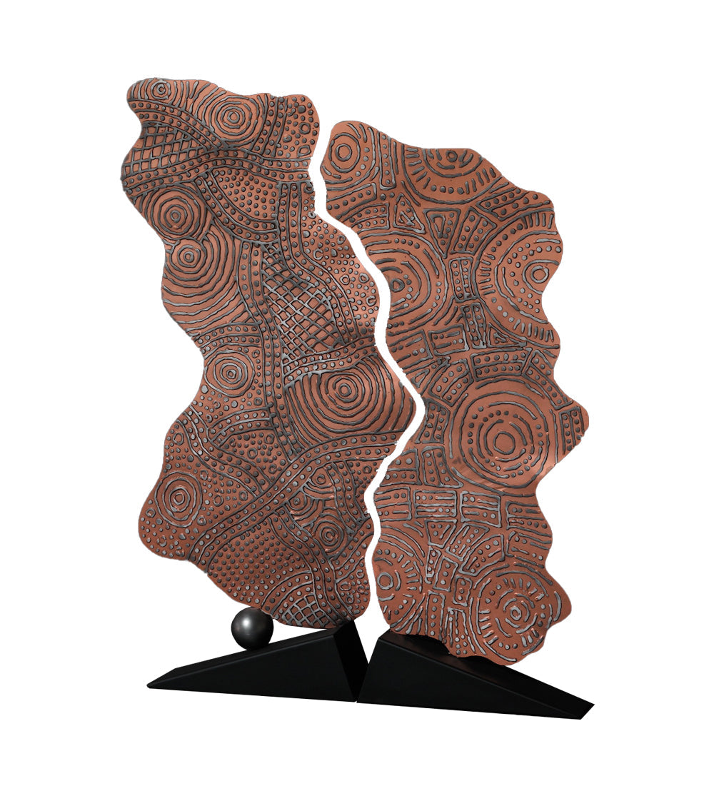 'My Country's Story I' | 85x67x10cm