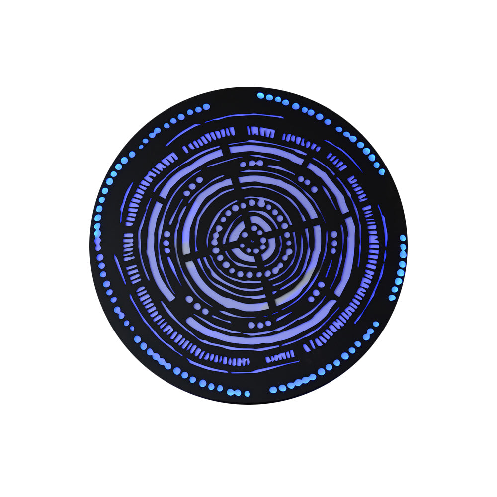 'Language of the Earth' Light | 60x60x5cm