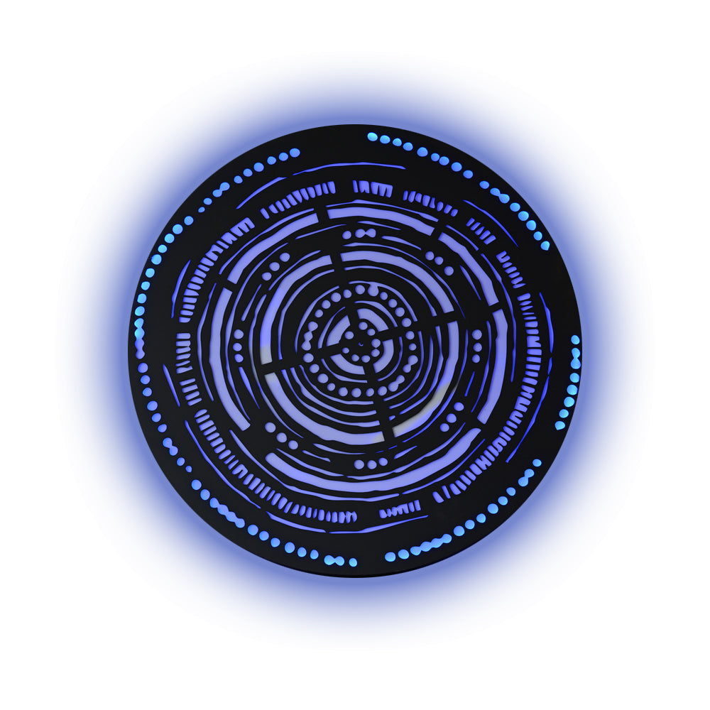 'Language of the Earth' Light | 60x60x5cm