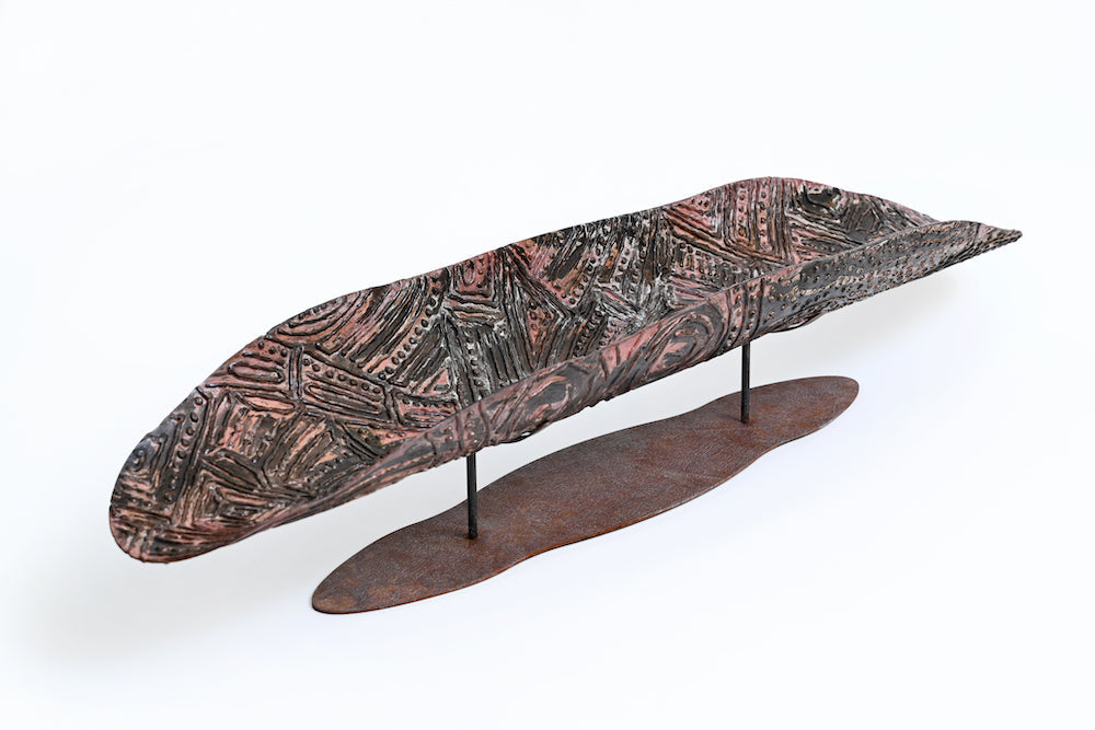 'My Country's Story' Coolamon | 108x22x11cm-thumbmail-2
