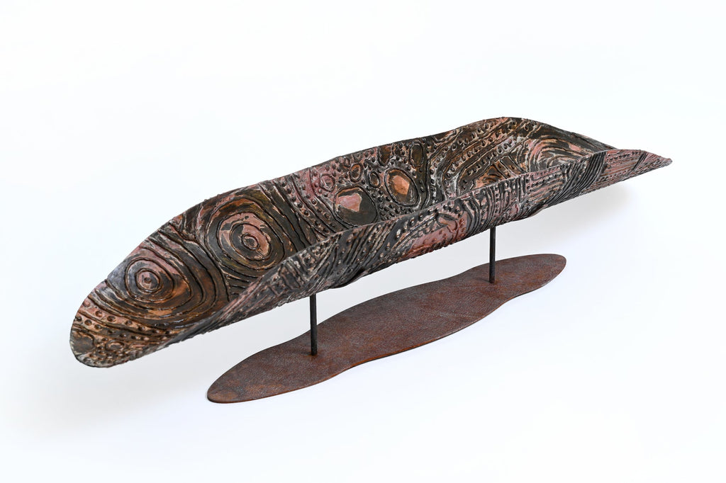 'My Country's Story' Coolamon | 108x22x11cm