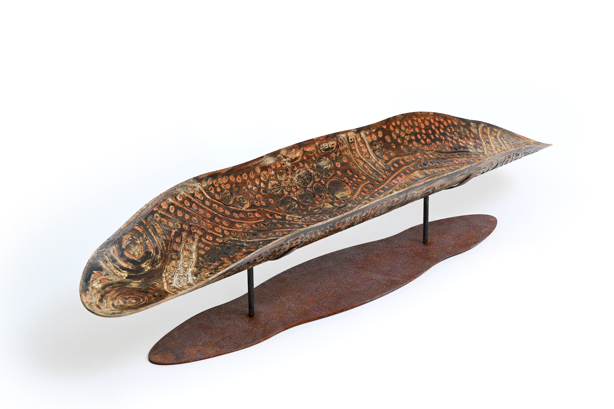 'My Country' Coolamon | 89x23x9cm