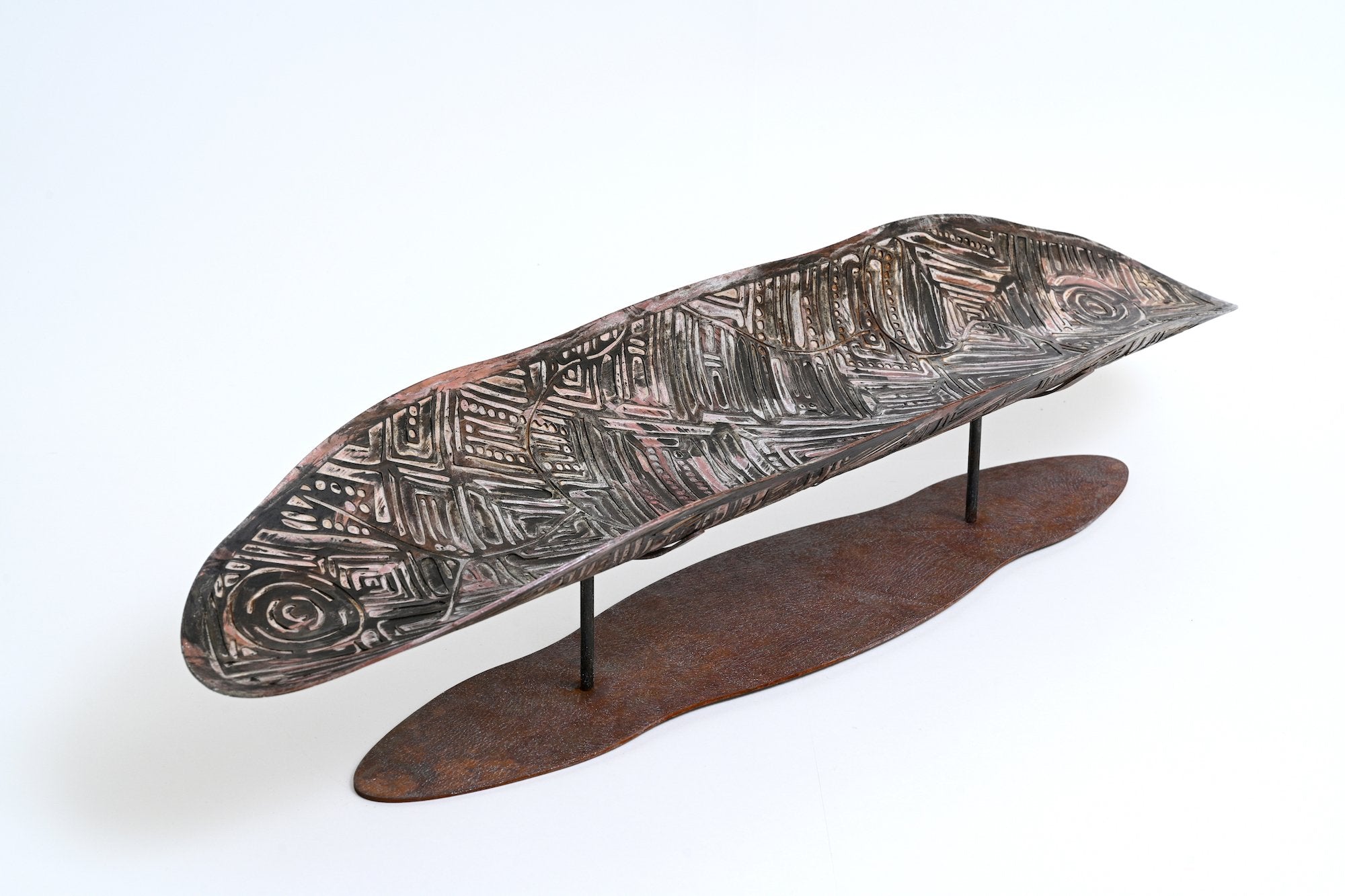 'Language of the Earth' Coolamon | 89x20x7cm