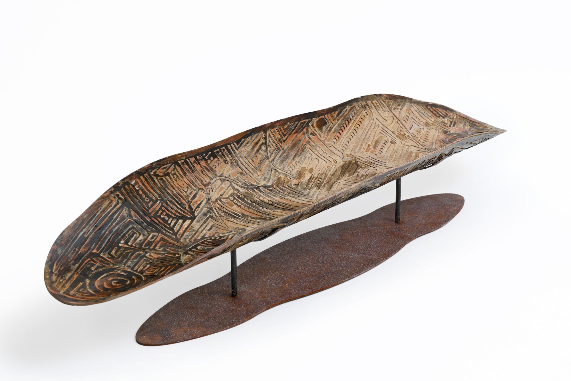 'Language of the Earth' Coolamon | 89x20x7cm