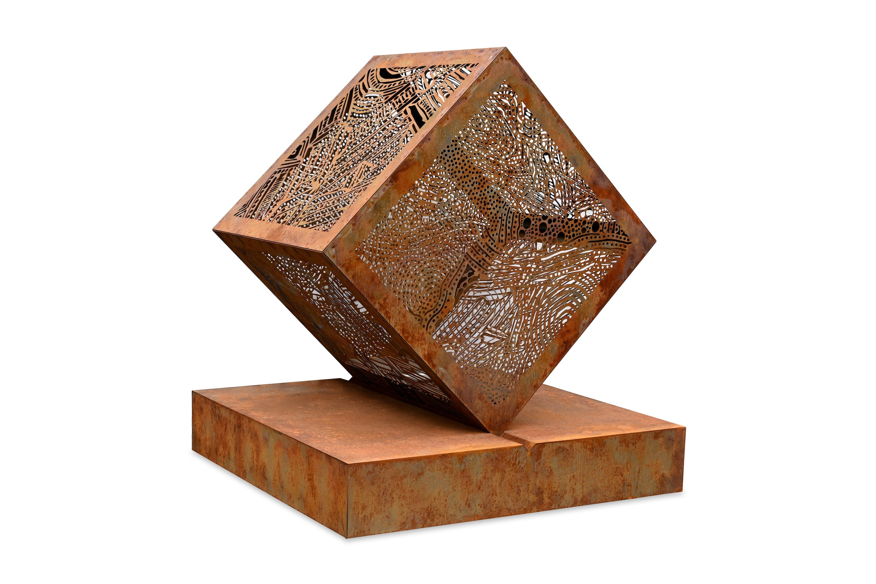 'Language of the Earth' Cube | 187x170x170cm