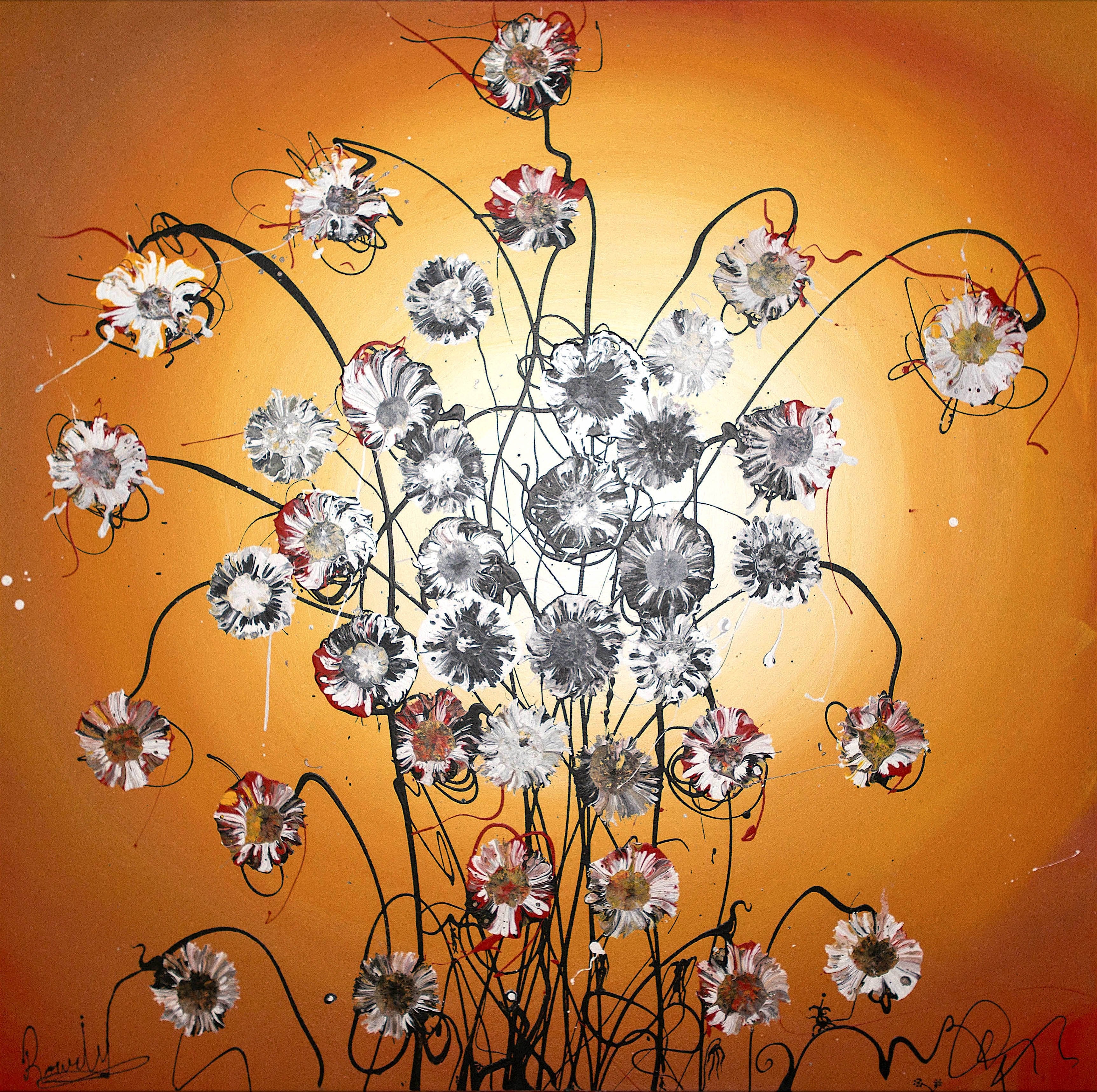 'Wild Flowers' | 90x91cm-thumbmail-1