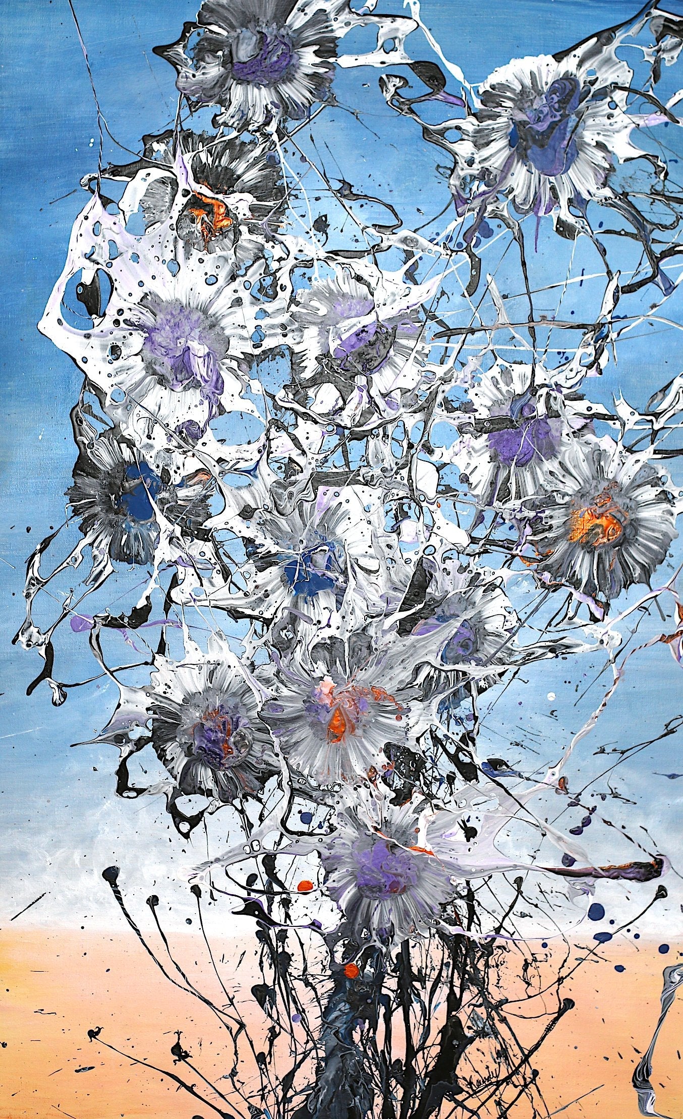 'Wild Flowers' | 100x61cm